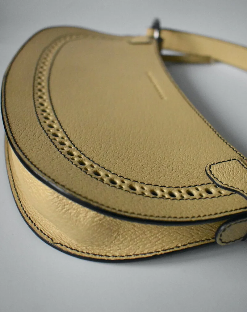 #45A TANNER KROLLE CREAM LEATHER HANDBAG