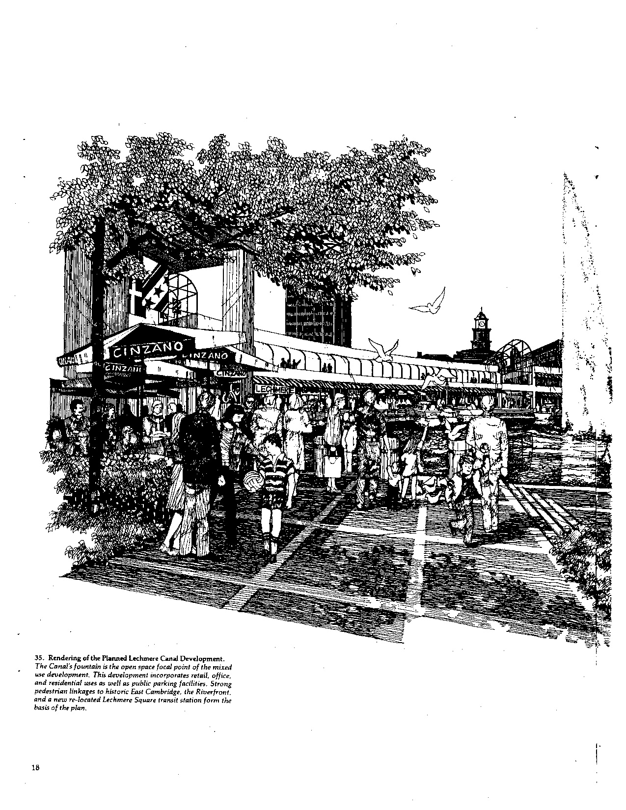  Illustrations from Historic East Cambridge Riverfront Plan 