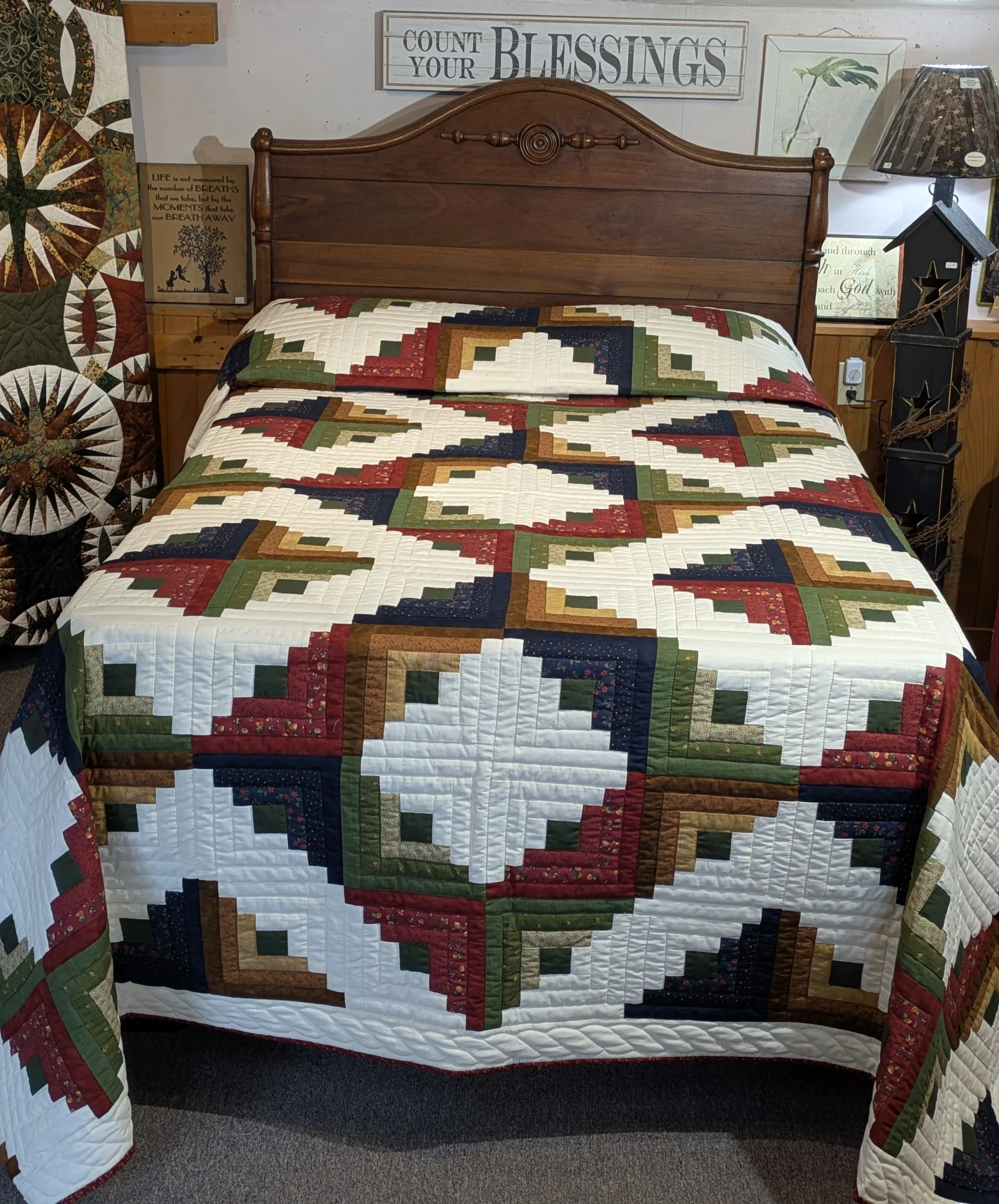 11169 Log Cabin 108x108