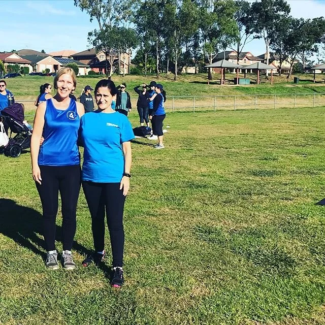 Maria &amp; Maida. They are close friends, part of our older crew and they have more guts than most. They love training at 8pm and can&rsquo;t wait to get back out there next week. Yep. Even though it&rsquo;s going to be about 6 degrees ... they love it.

We could learn a few things from these 2 women. One is this : age is just a number.

Do you think they complain when they have to jump, run or lift? Never.

So many obstacles in our minds. Don&rsquo;t let them be excuses that stop you from being your best you.

MAIDA-ria. We can&rsquo;t wait to see you both again on that field!!! 💙💪🏻💙💪🏻