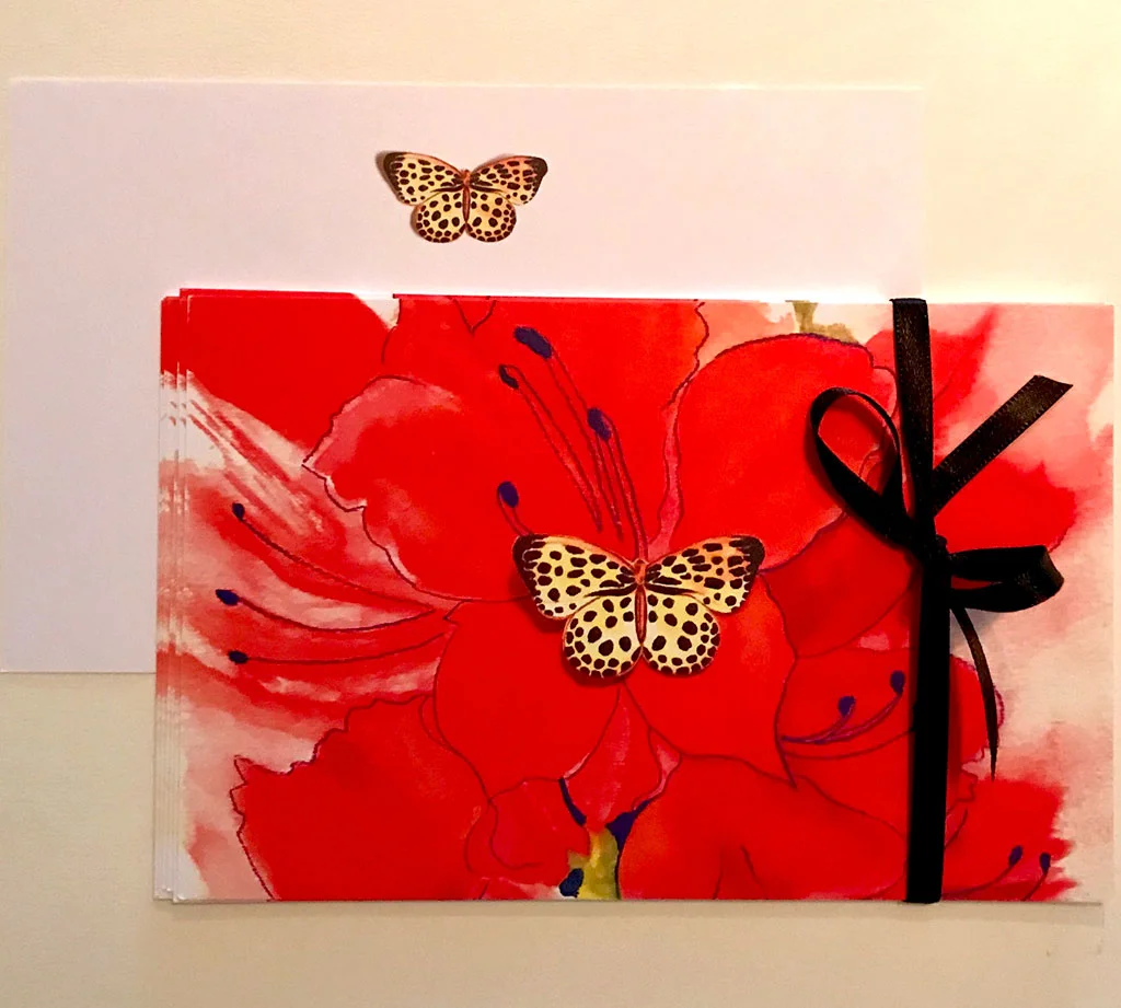 Azalea Stationery Flat Cards 5"x7"