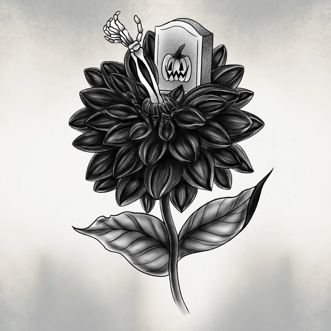 Winner winner (spooky) dinner 🖤
@samjadeink sealed the deal with this creepy floral piece.
Thanks for voting, friends you made this fun. Another round is coming, so don&rsquo;t disappear now 

Hit the follow button for all the tattoo content

Intere