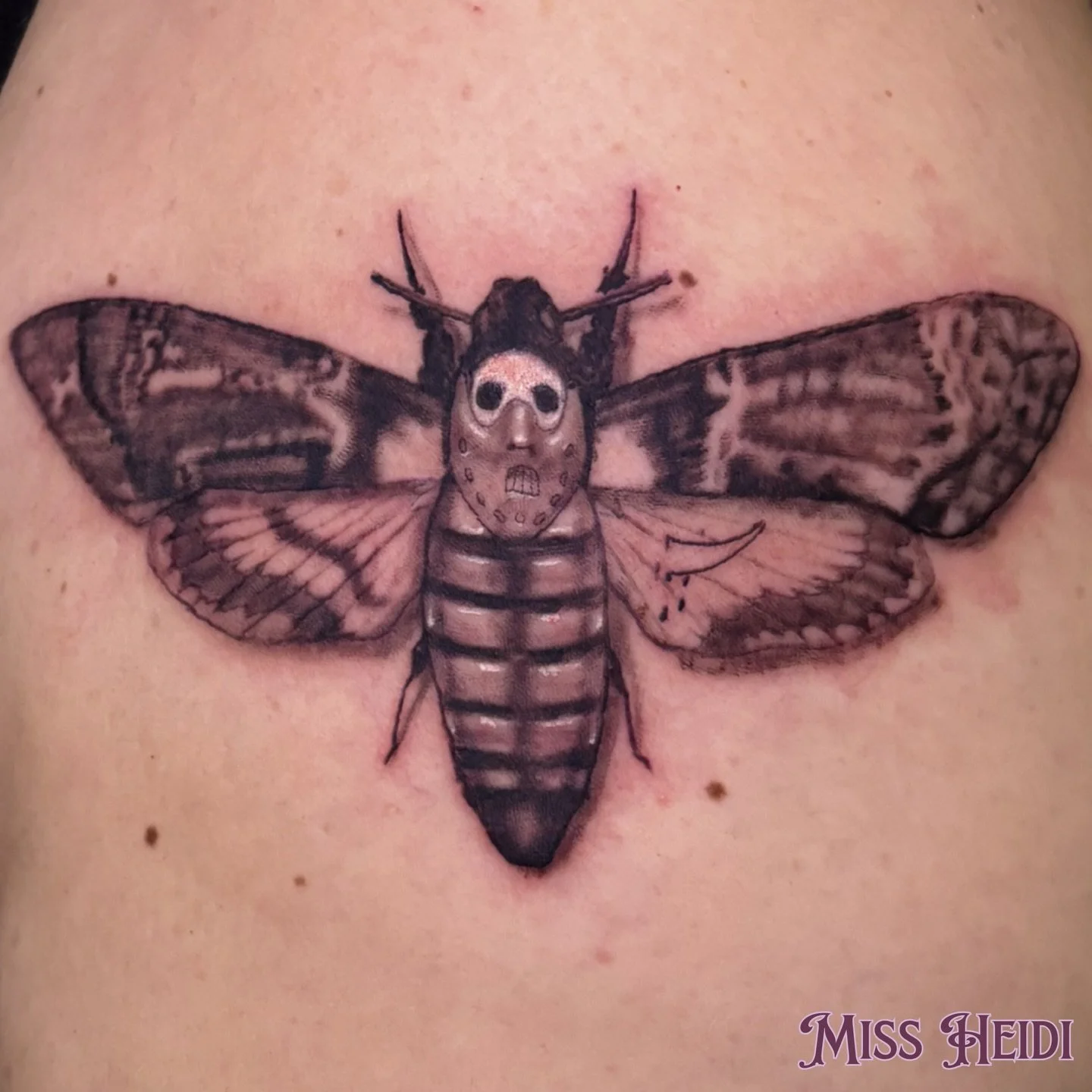 Have the lambs stop screaming? 

Custom Silence of the Lambs piece drawn and tattooed by Miss Heidi! 

Book your next session! 
🔗 Link in Bio
📱Text/Call: (407) 296 8860
📧Email: heidi@missheidistattoo.com

⚠️ Be sure to check your Spam/Junk folder 