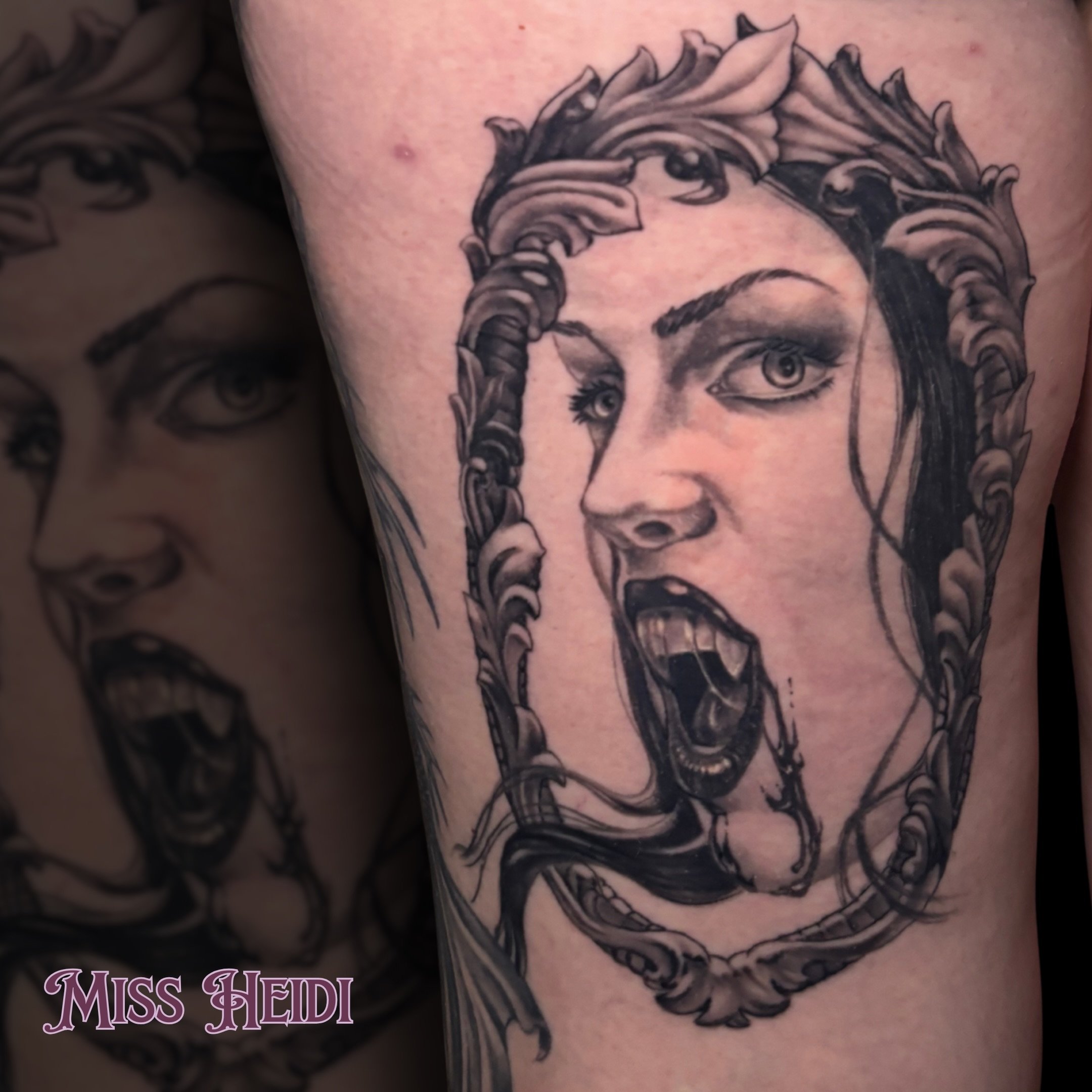 A completely healed look at this dark, illustrative custom vampire portrait by Heidi.

If you&rsquo;ve been dying to get a dark fantasy or gothic portrait on the books, we&rsquo;d love to see your ideas.

🔗 Link in Bio
📱Text/Call: (407) 296 8860
📧