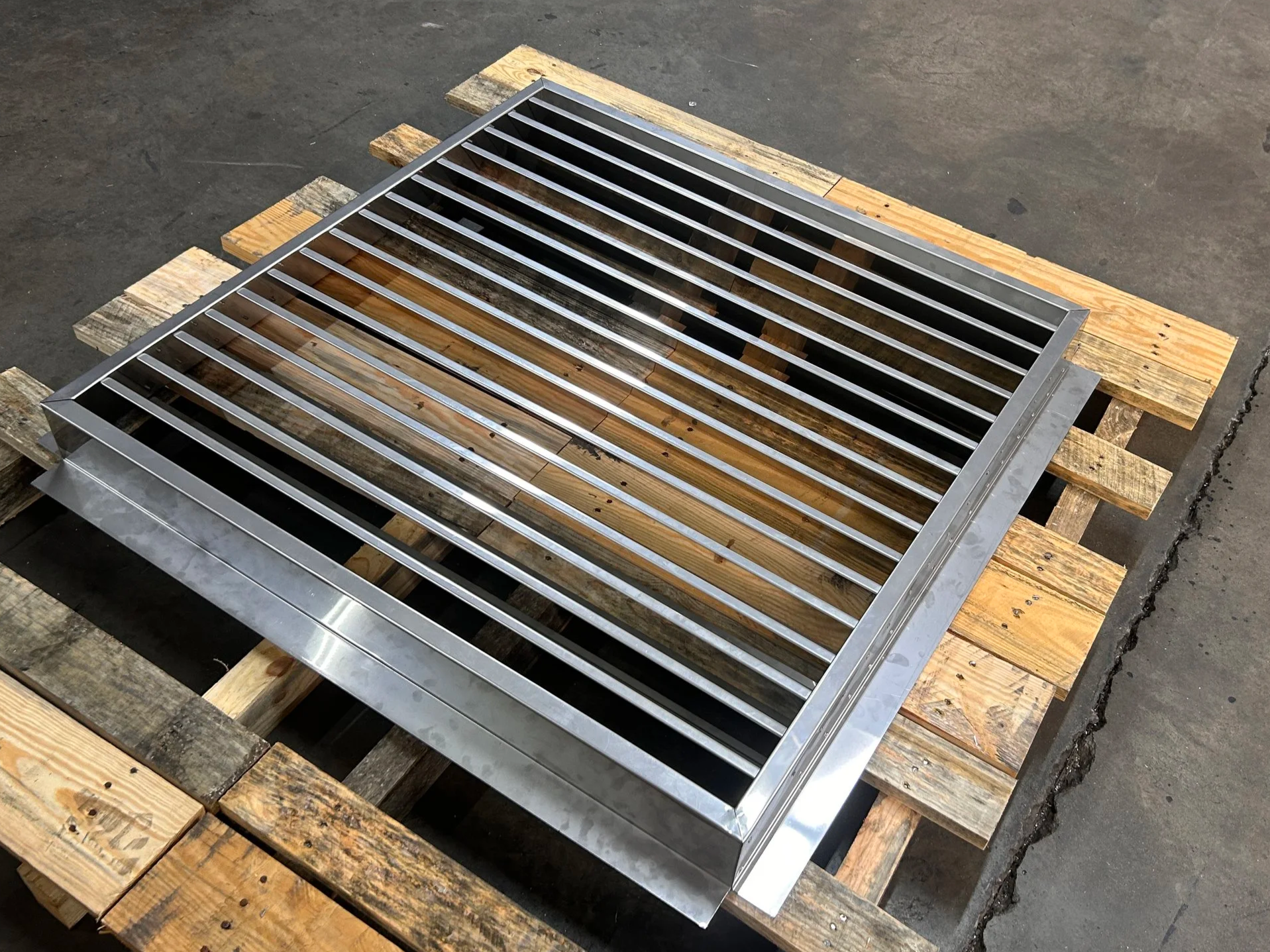  Custom Size Stainless Steel Louvers 
