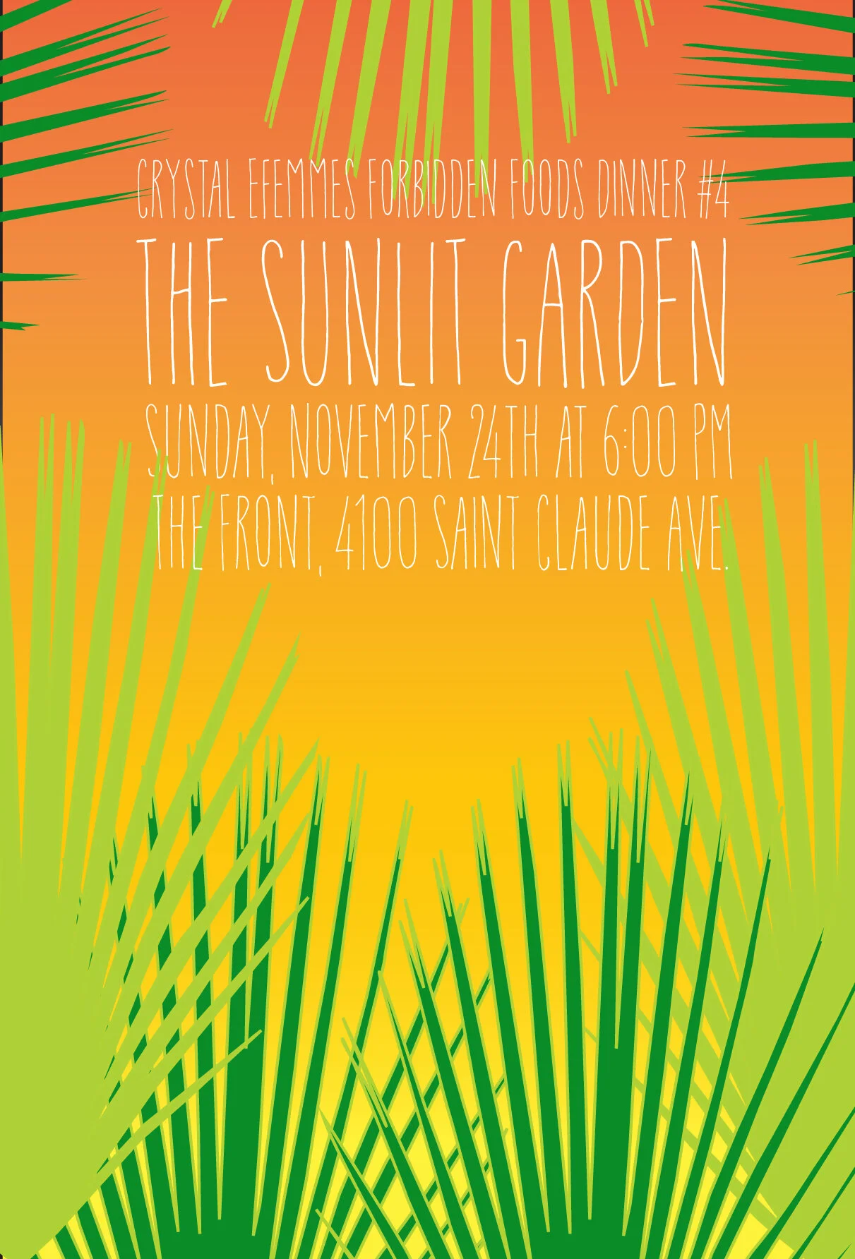 Forbidden Food Dinner Party #4