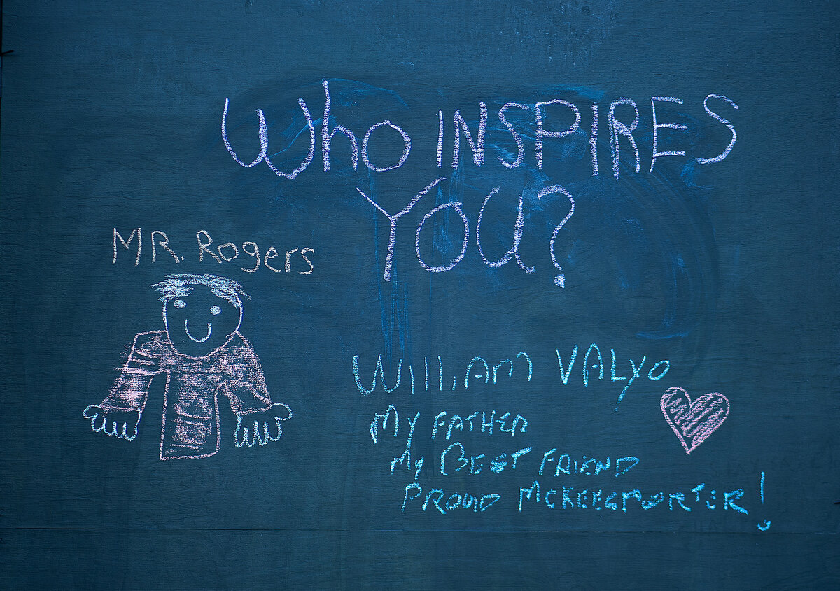  The theme for this year’s event was who inspires you?  