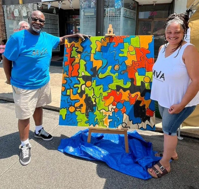 &ldquo;Art is an attempt to bring order out of chaos&rdquo;
- Stephen Sondheim 

We are excited that Curtis and Tracey Reaves of @monvalleyarts will be joining us at Tube City Writers Live this Thursday evening at @mckeesportlibrary with an art activ