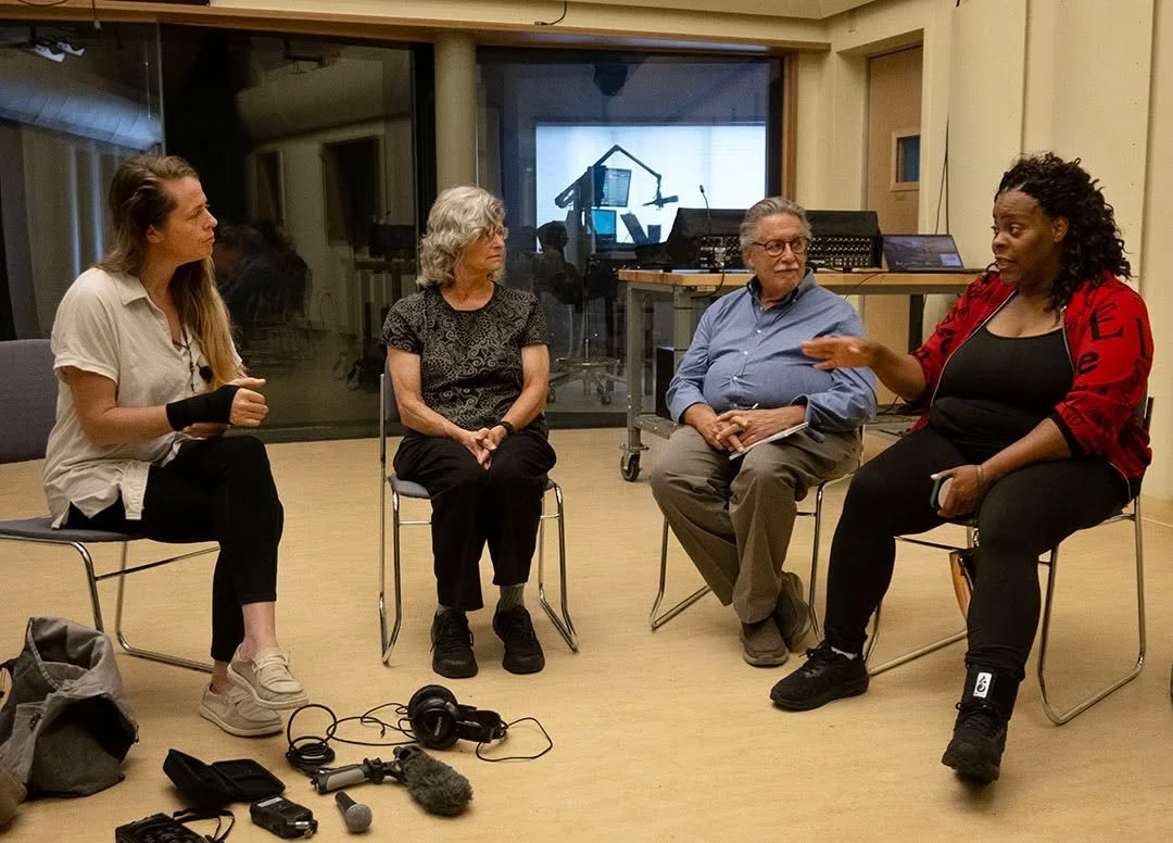 Yesterday it was our big kids turn to visit @905wesa to learn more about audio reporting, meet their talented hardworking crew and discuss future projects. 

Thank you @glynislouise @kileykoscinski and @rosemarywelsch of @913wyep for sharing your exp