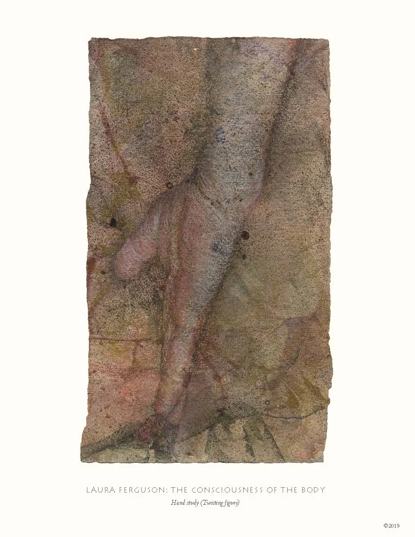 Hand study (Twisting figure) (Consciousness gallery)