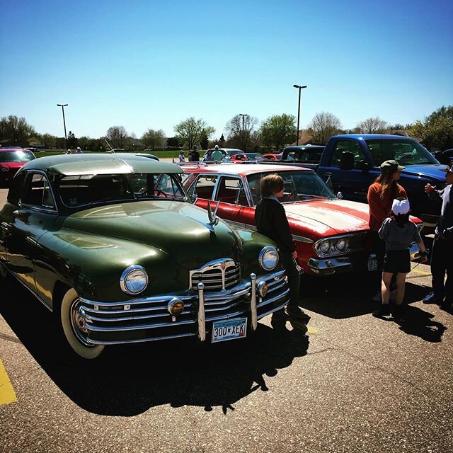 Out with the family in the official NorShor Mobile my &lsquo;48 Packard and behind it is our &lsquo;63 Rambler wagon. We like our orphan cars here at NorShor Leather. 
www.norshorleatherjackets.com
Contact: 
sales@norshorleatherjackets.com

#norshorl