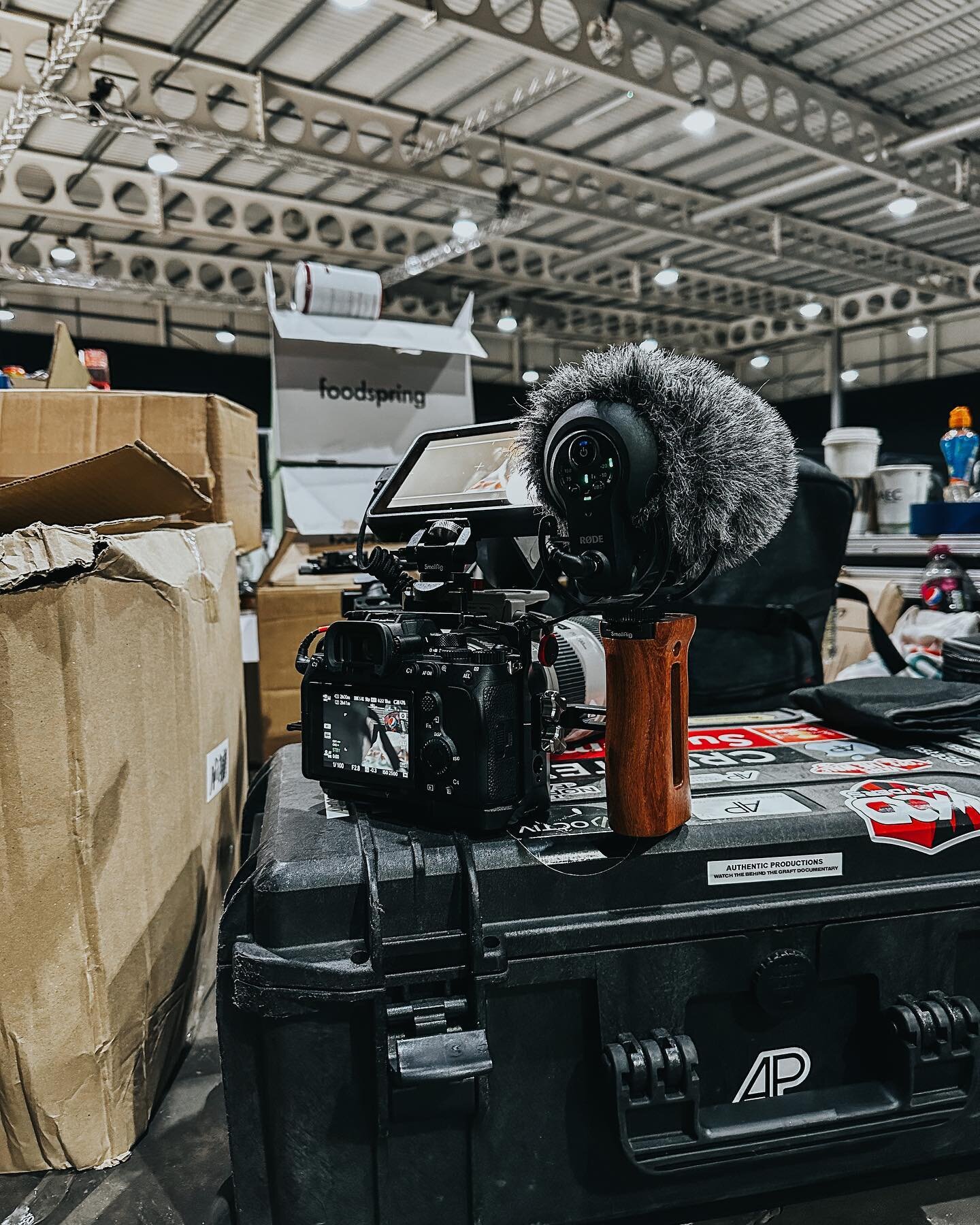Behind the scenes at @battleformiddleground crossfit competition Ragnar&ouml;k, capturing the event team in full action as they put on these amazing events! 
&bull;
With only a few weeks to go, We&rsquo;re rigged and ready for the filming of the next