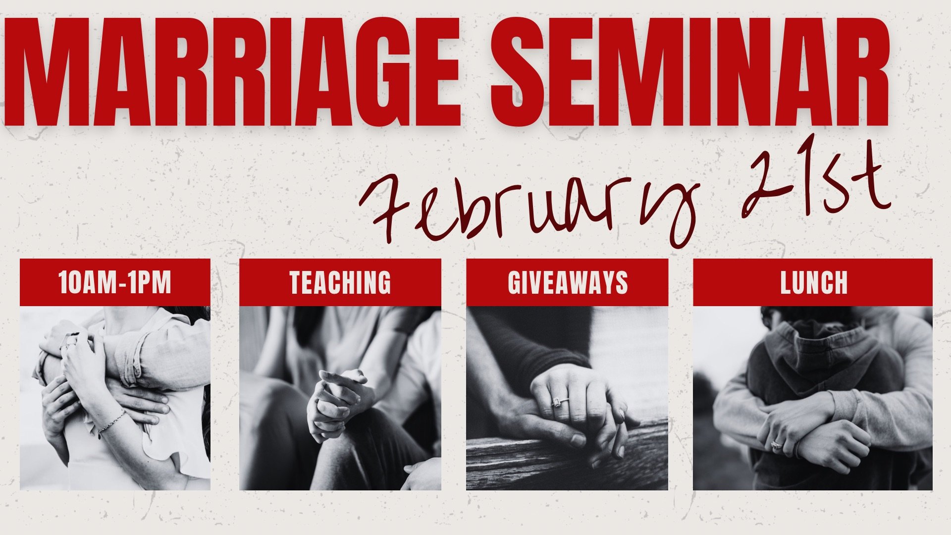 Marriage Seminar 