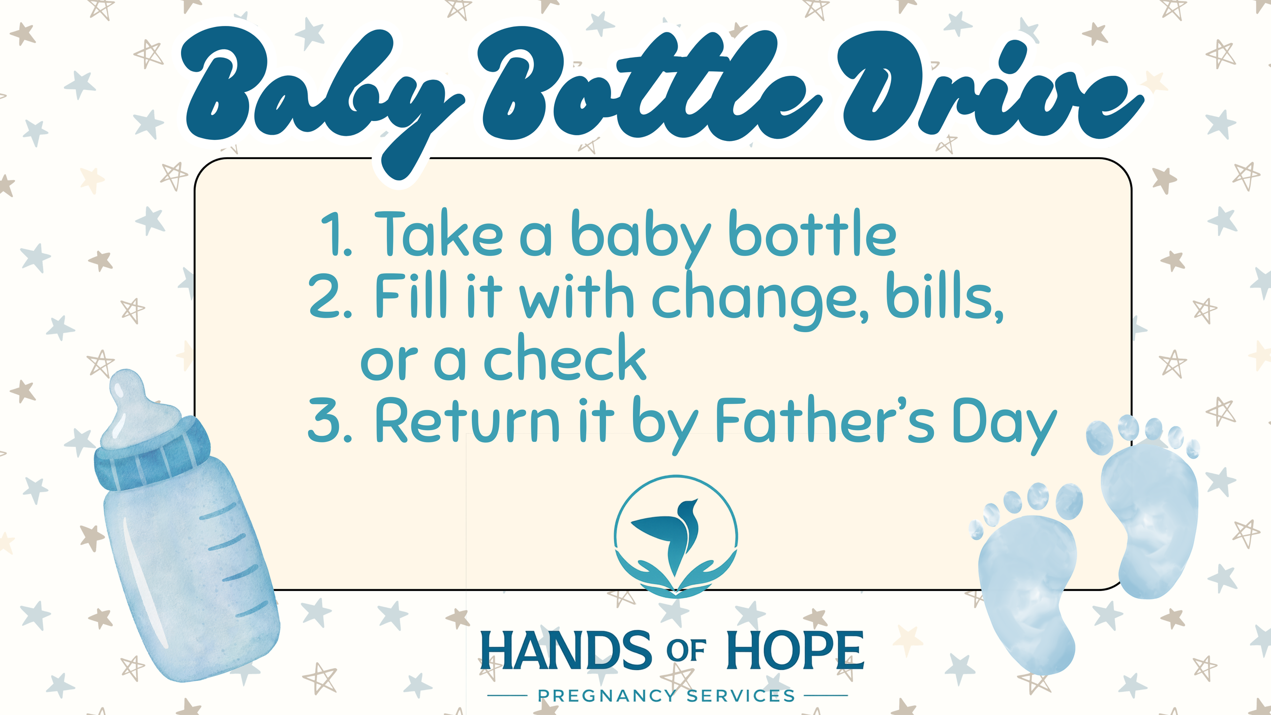 Baby Bottle Drive