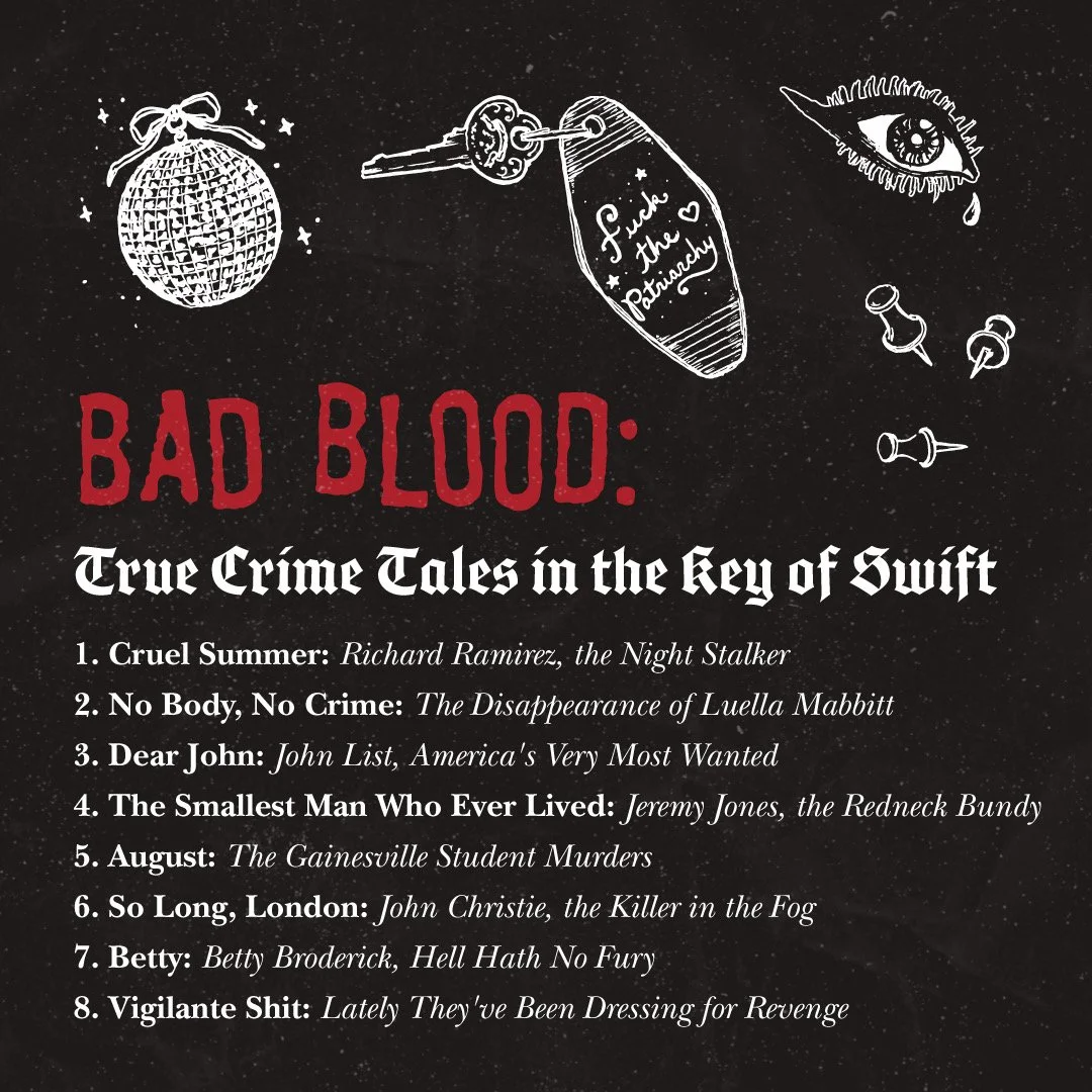 Sarah Cailean's True Crime: Tales in the Key of Swift 