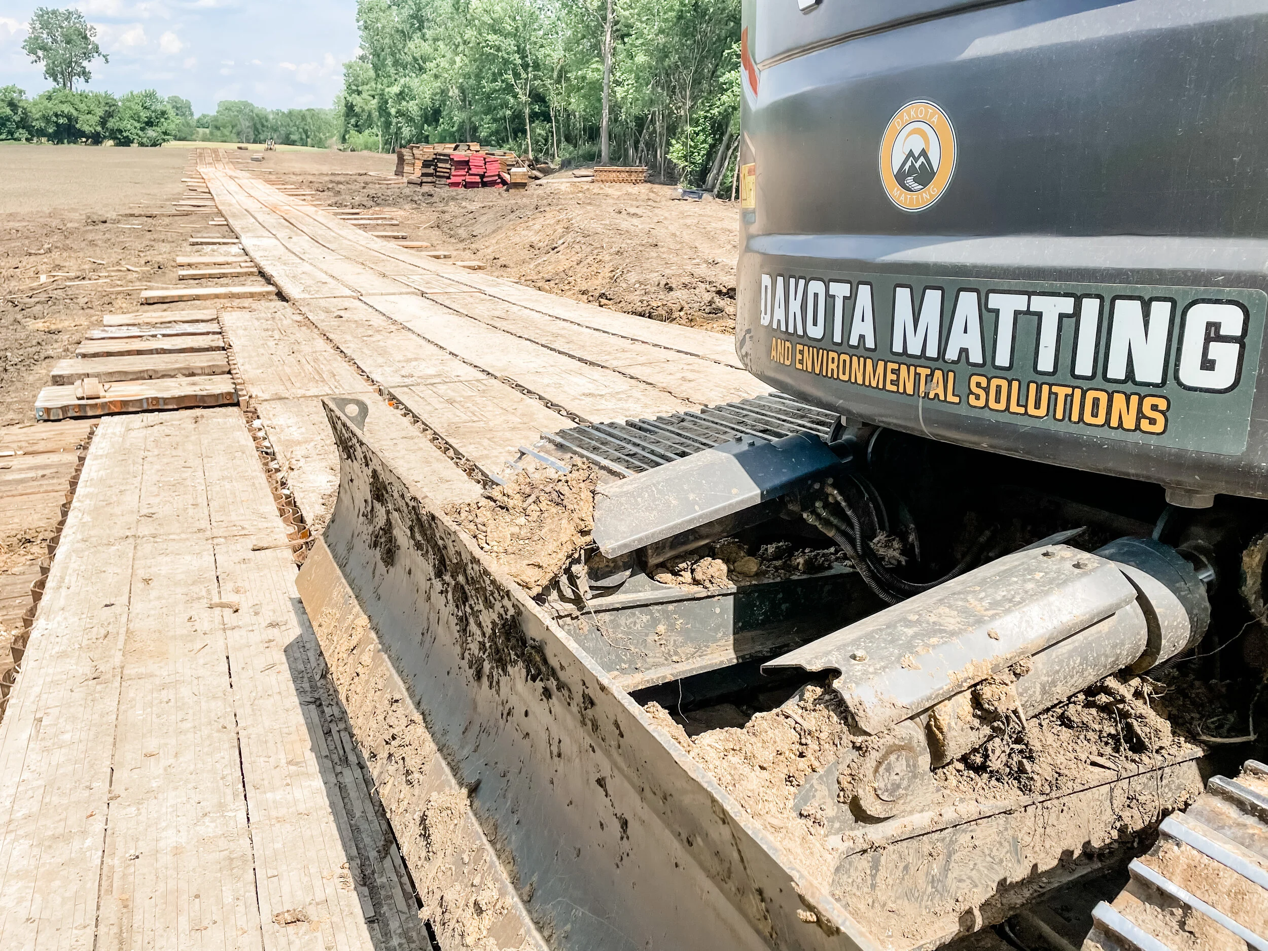 Gallery — Dakota Matting MBE, WBE Access Mats and Ground Protection