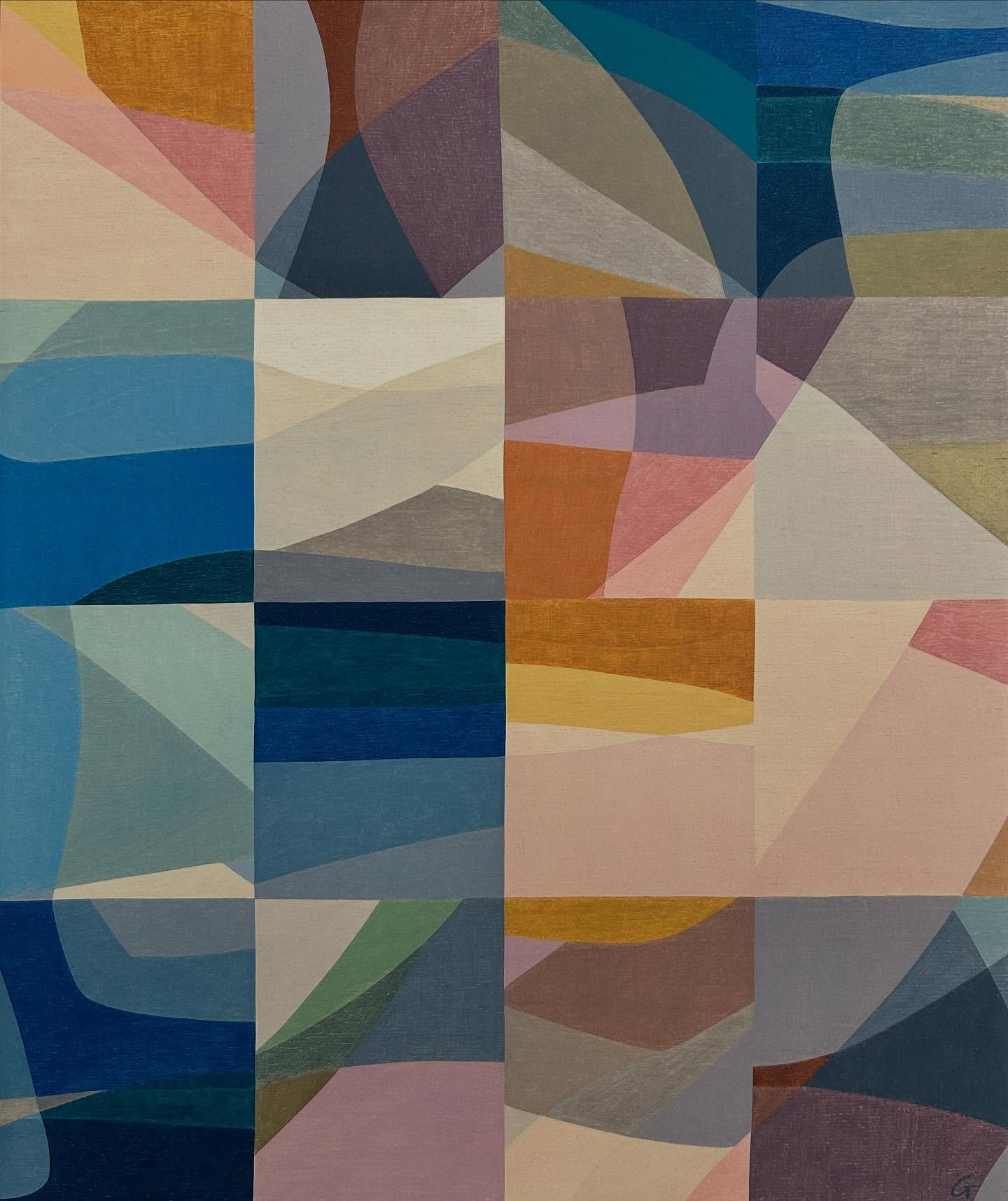 My latest pencil artwork is titled, Whale Watching. The colours evoke the ocean depths and shallow water contrasted by the sand dunes at sunset. The whale&rsquo;s tail emerged as a perfect accident in the top corner - couldn&rsquo;t be more Queenslan