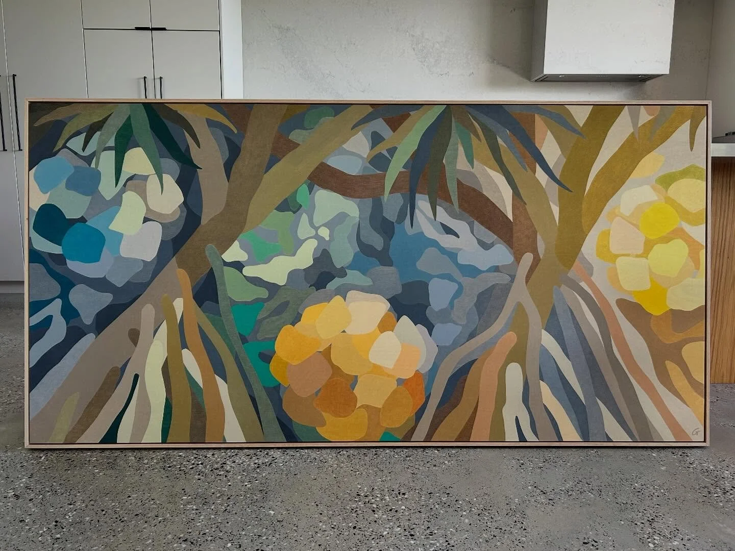 And she&rsquo;s finished&hellip;.. this commission has been a true labour of love for me and my wonderful clients. I received a dream brief for this artwork, which will hang in a beautiful beach house right next to the dunes. I was asked to draw insp