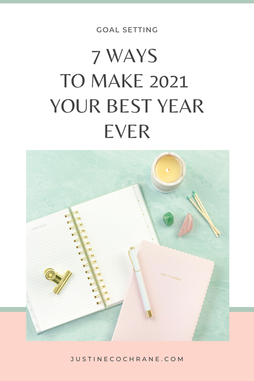 How to Set Goals and Plan Your Year — Justine Cochrane