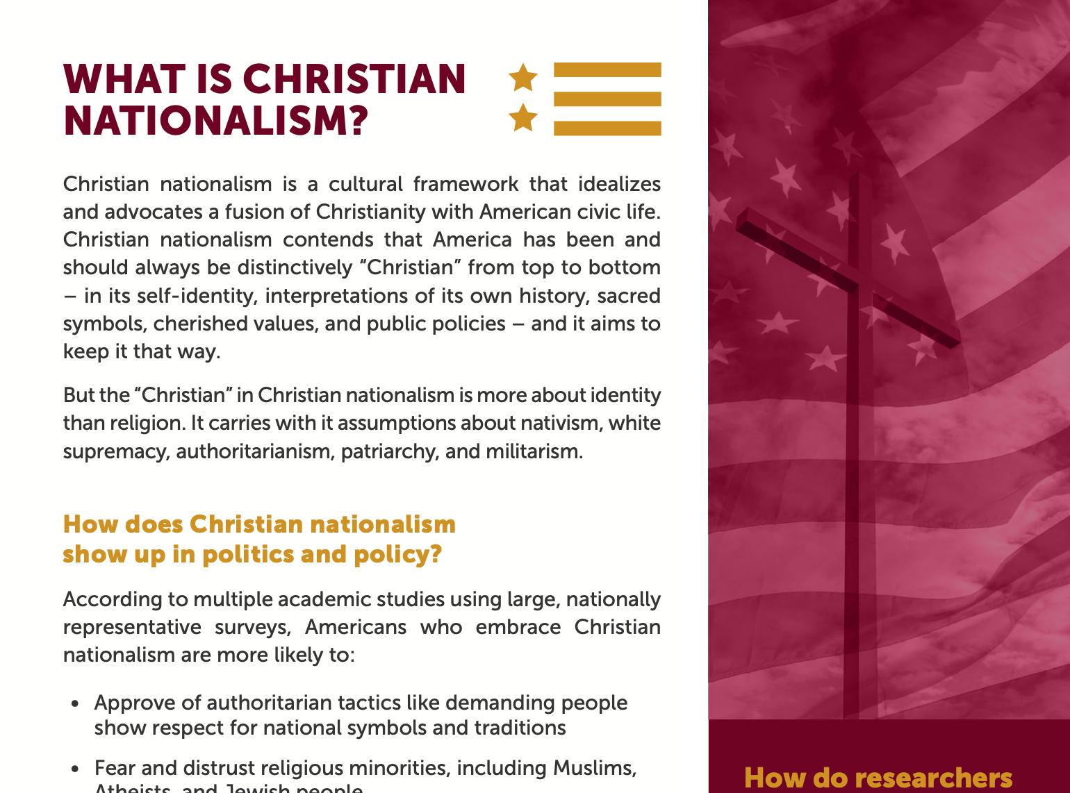 What Is the Meaning of Christian Nationalism?