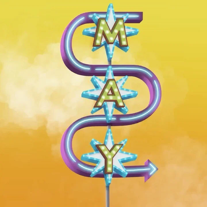 May!! 🌞

You ever scroll through your camera roll and think &ldquo;holy shit this was all happening AT ONCE?&rdquo; That&rsquo;s how April felt for me.

Between murals, gallery prep, and multiple trips, I am not surprised that April felt like a comp