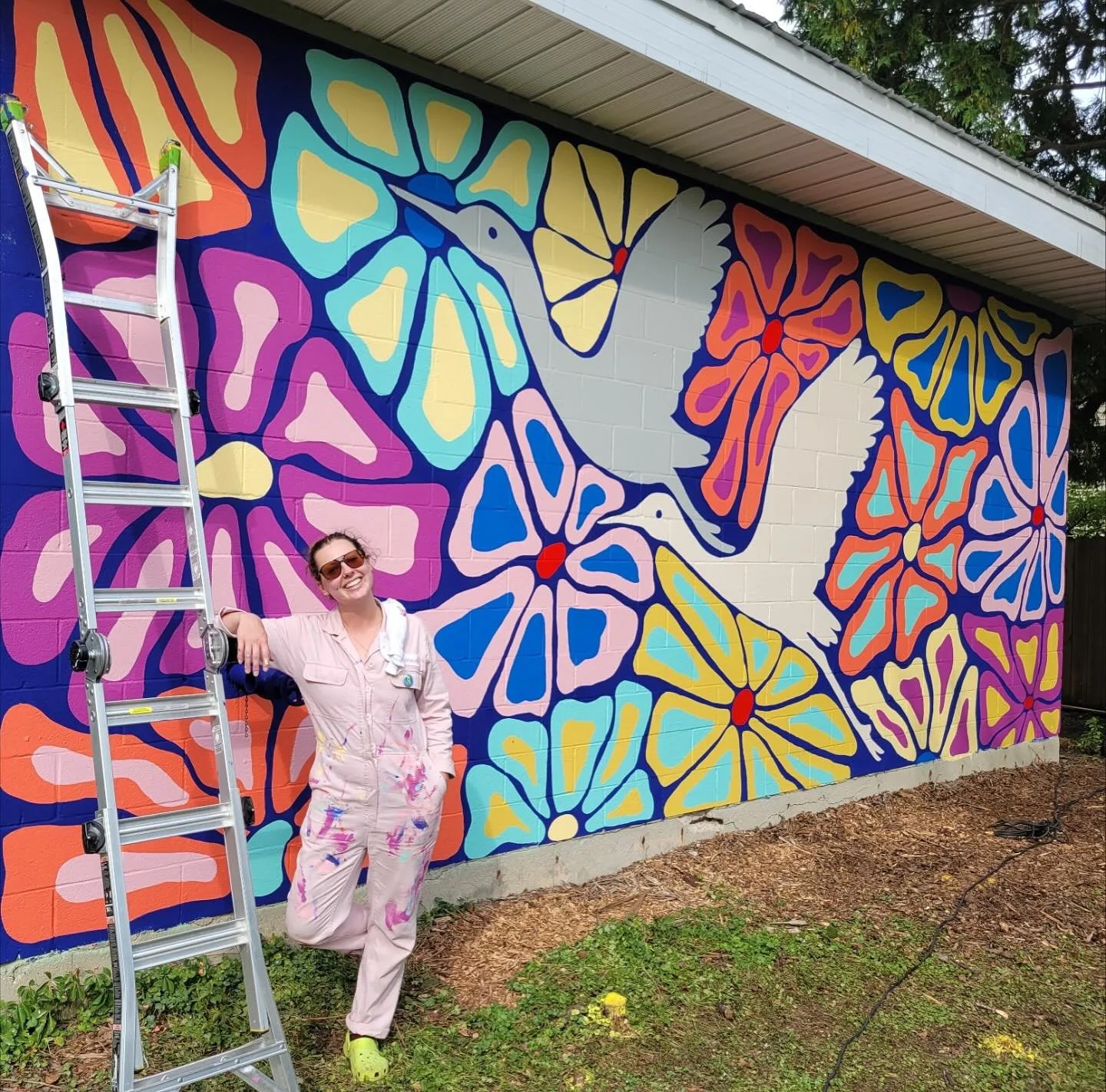 When we moved to the Arboretum in March, I never thought I&rsquo;d be painting a mural just steps from our home.

Working on this mural with my neighbors has been such a joy, and easily one of the most rewarding creative experiences of my life. I&rsq