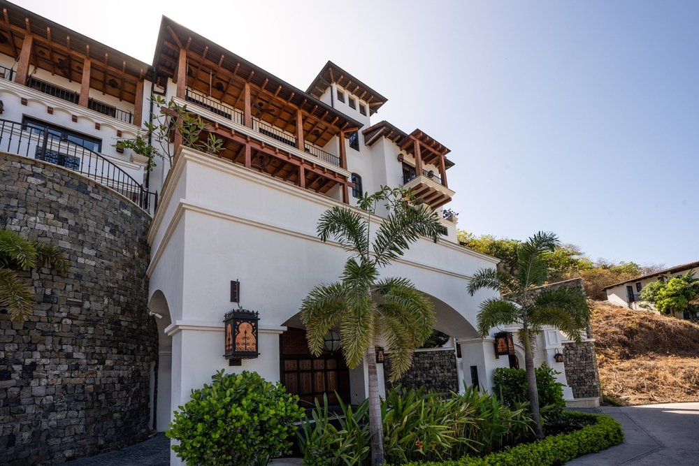 Exterior of Villa Alberti in Las Catalinas