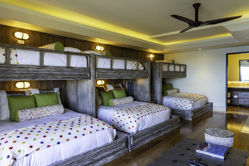 The children's suite at Villa Alberti