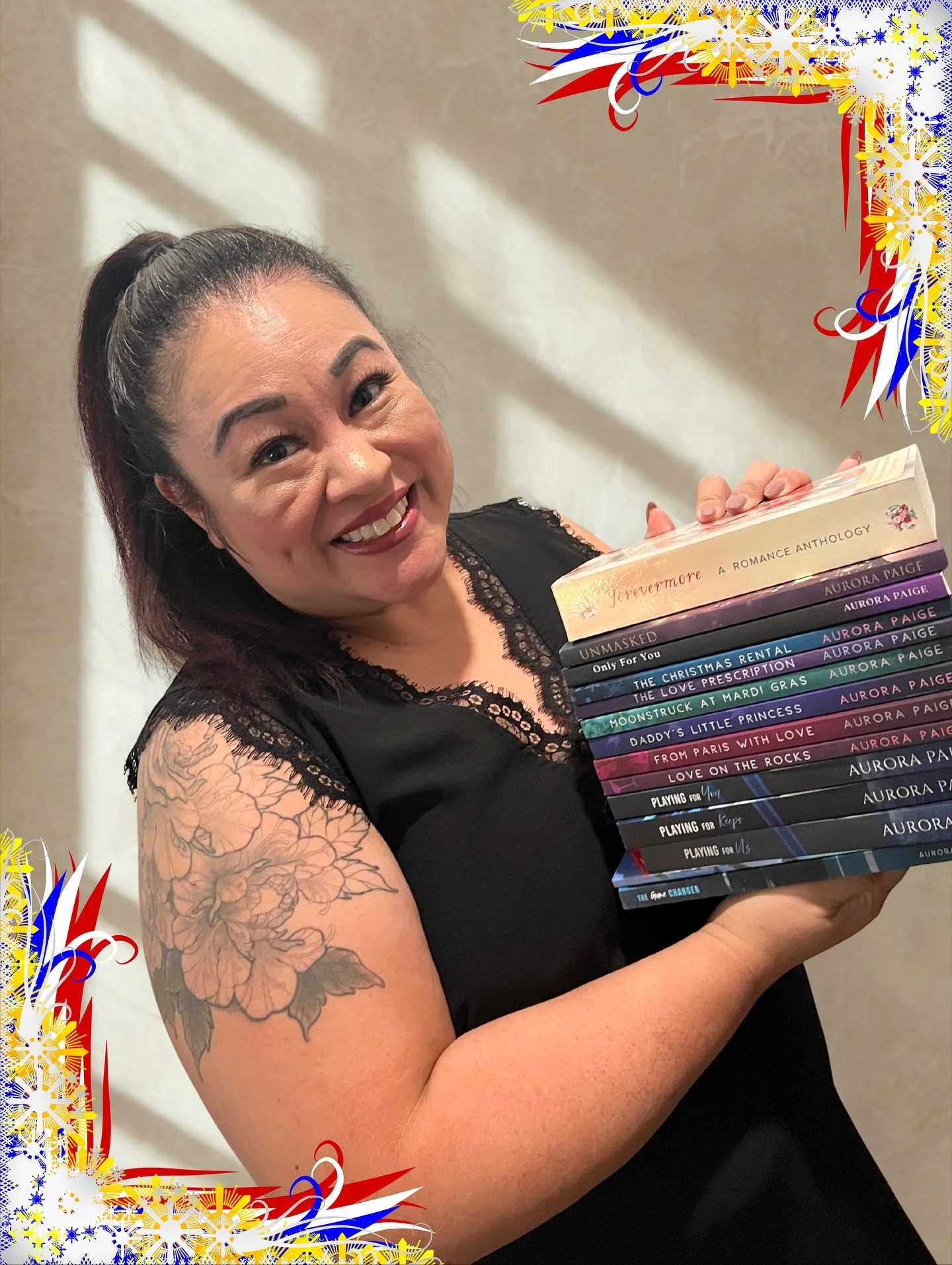 🇺🇸🇵🇭Happy Filipino American History Month 🇵🇭🇺🇸

My name is Aurora Paige and I&rsquo;m your 15th stop on this Filipino-American Bookstatour. I was born in San Francisco and raised in the Bay Area my entire life. As a first-generation Filipina-