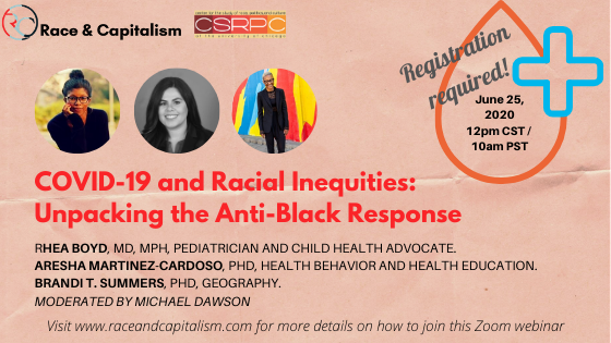 COVID-19 and Racial Inequities: Unpacking the Anti-Black Response