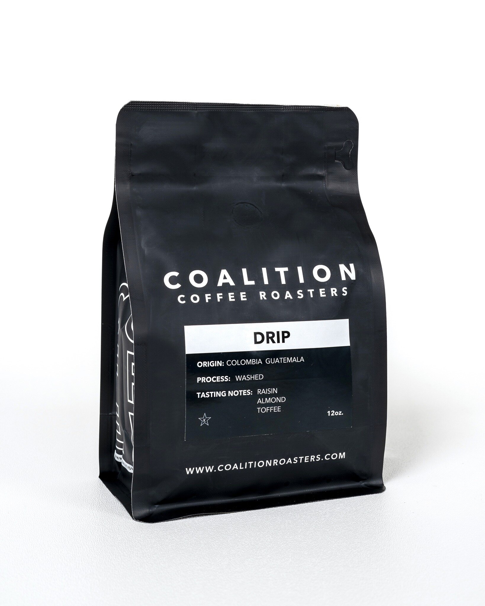 Coalition&rsquo;s Drip 🖤

✨ Origin: Colombia, Peru, Ethiopia

✨ Tasting Notes: Raisin, Almond, Toffee

✨ A modern blend of high grown coffees, the Drip Blend offers a refined acidity, balanced by a honey sweetness and ending with a subtle touch of f