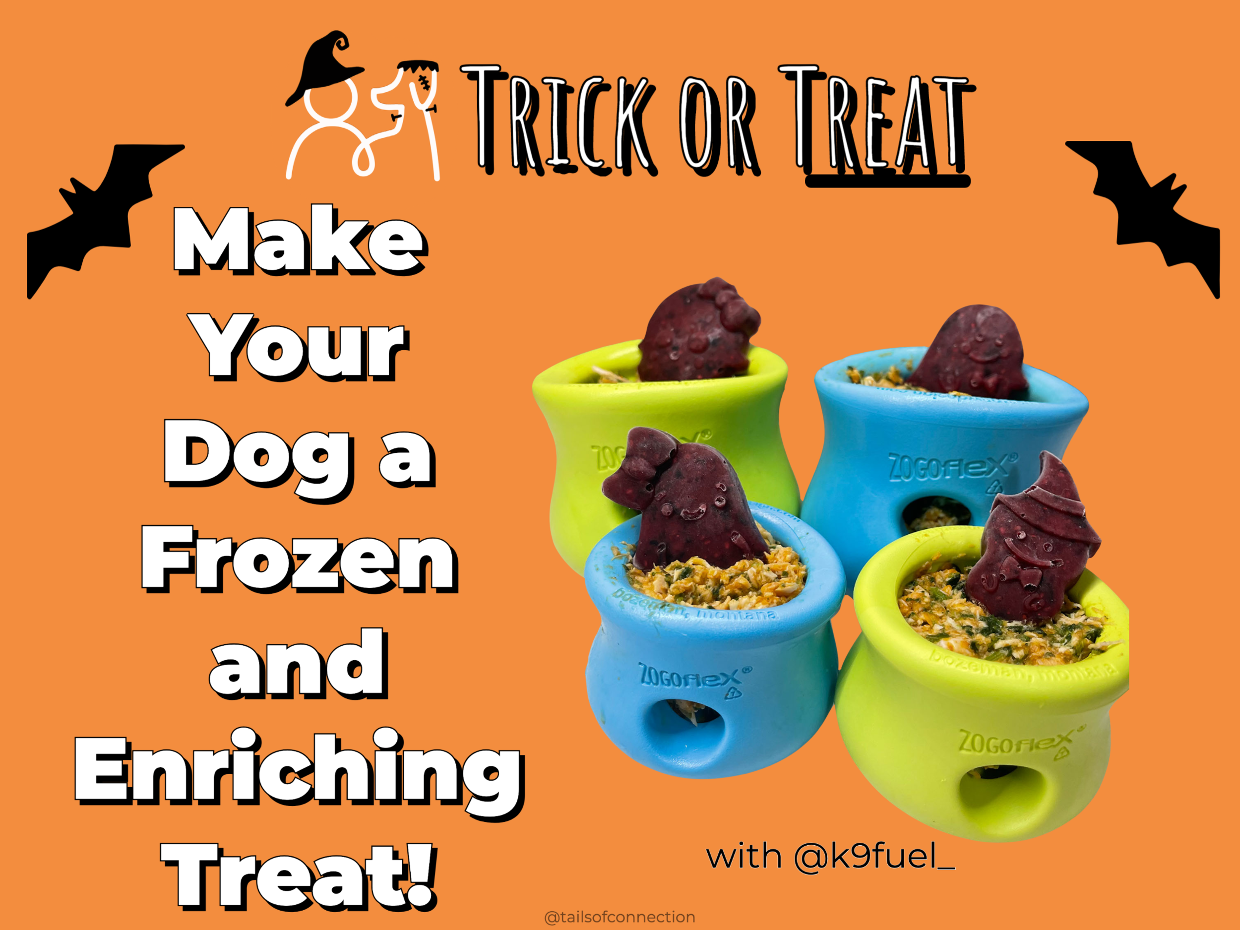 DIY How To Make Frozen And Enriching Halloween Dog Treats Tails Of diy-how-to-make-frozen-and-enriching-halloween-dog-treats-tails-of