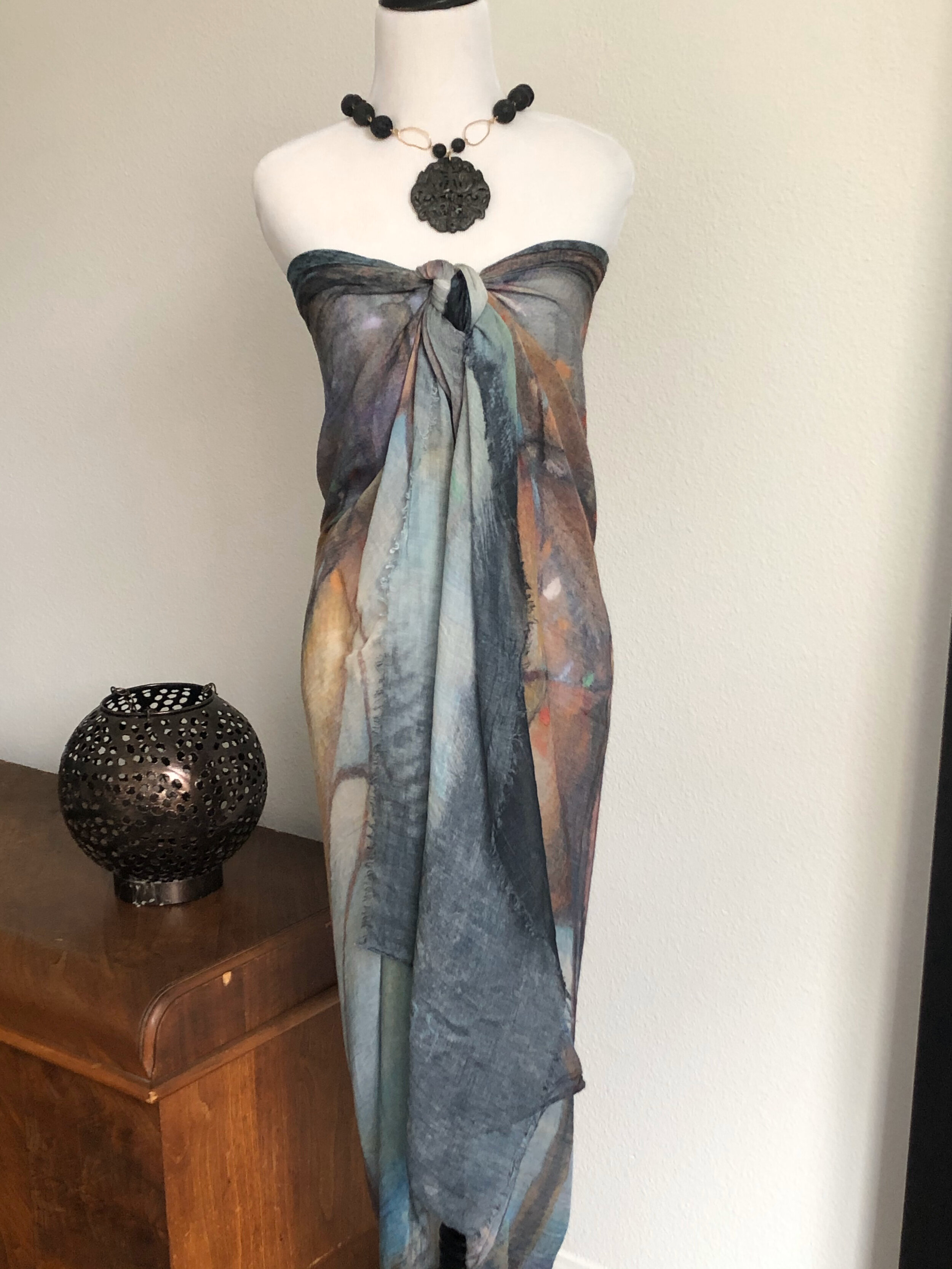 Gaia by Vincent Castaldi Scarf