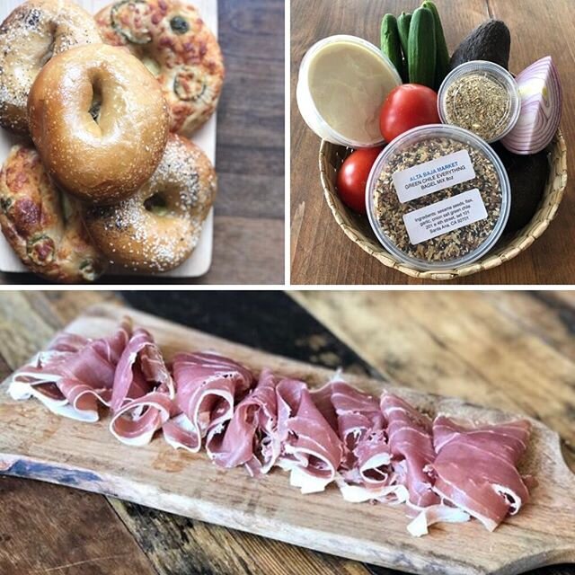 Next up in our #FathersDay2020 collaboration with @AltaBajaMarket is the Breakfast Bagel Kit featuring our guest-favorite prosciutto with all the fixin&rsquo;s from Alta Baja!

Find it at the link in our bio!

#ElectricCityButcher #DTSA #ButchersDoIt