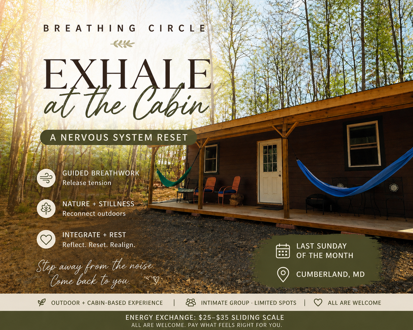 The Exhale Series: Cabin Sessions