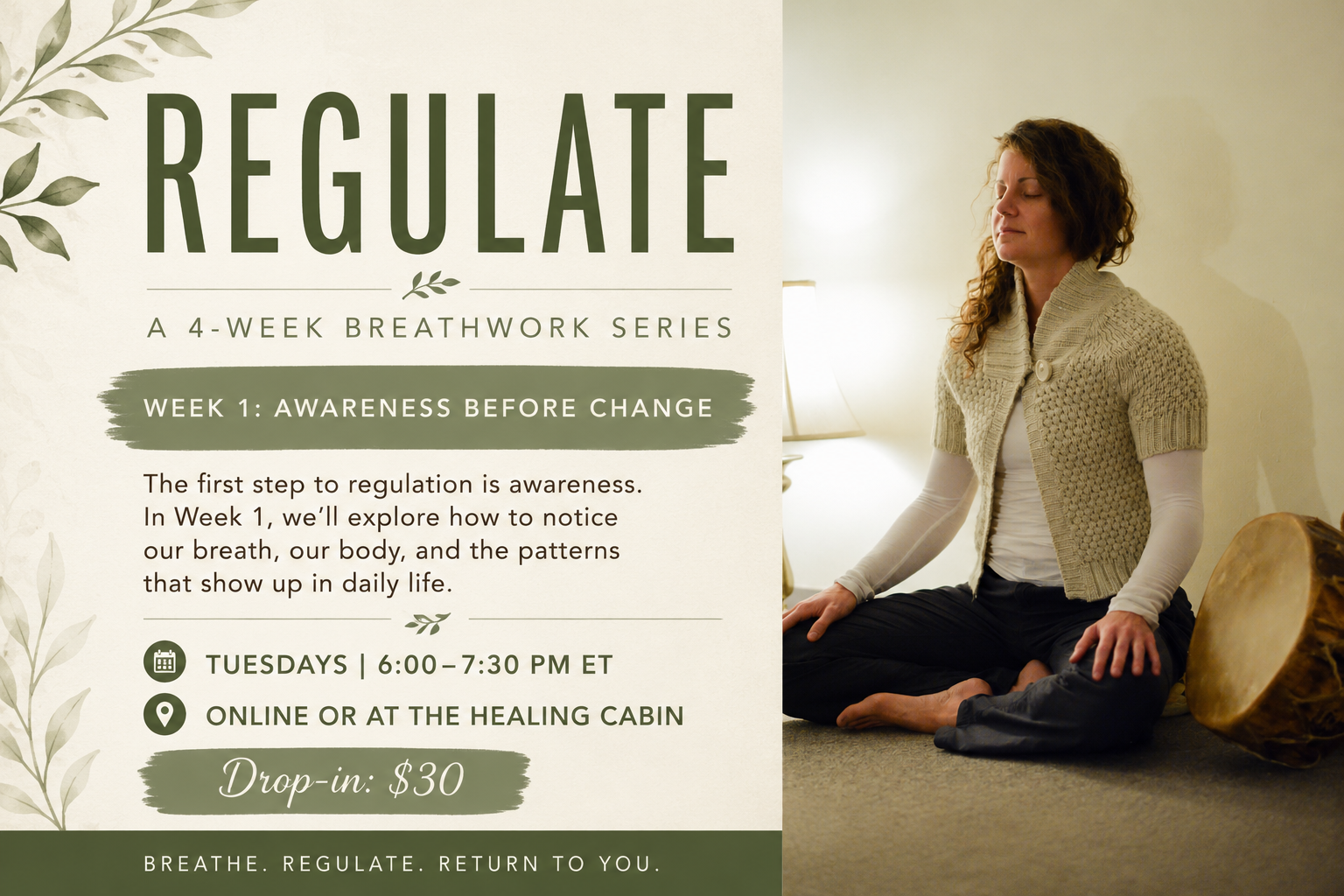 Regulate: A 4-Week Breathwork Series 