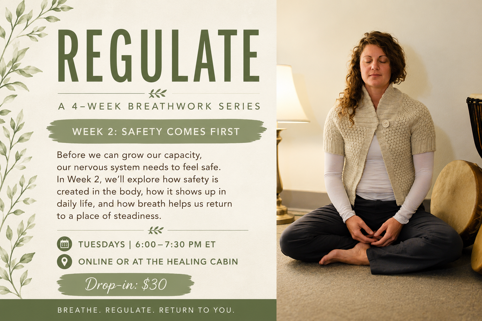 Regulate: A 4-Week Breathwork Series 