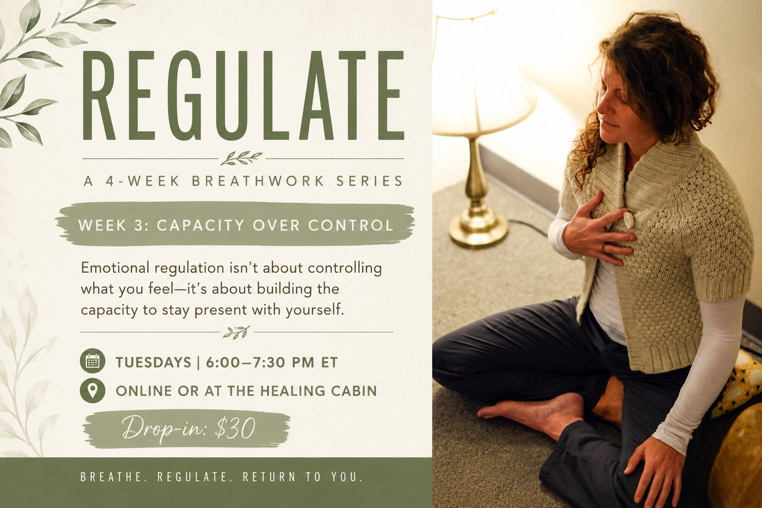 Regulate: A 4-Week Breathwork Series