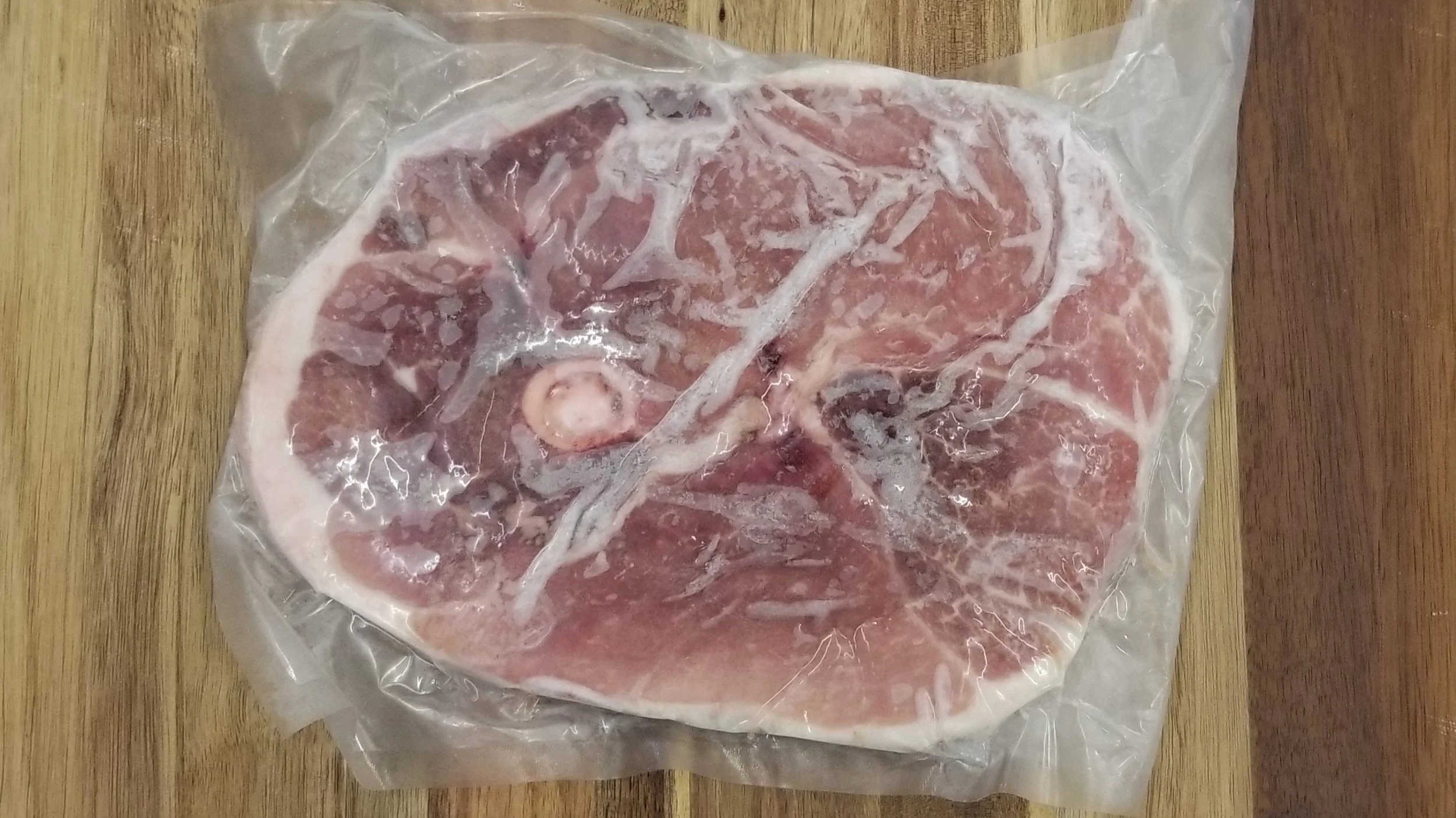 Our tasty ham steaks.