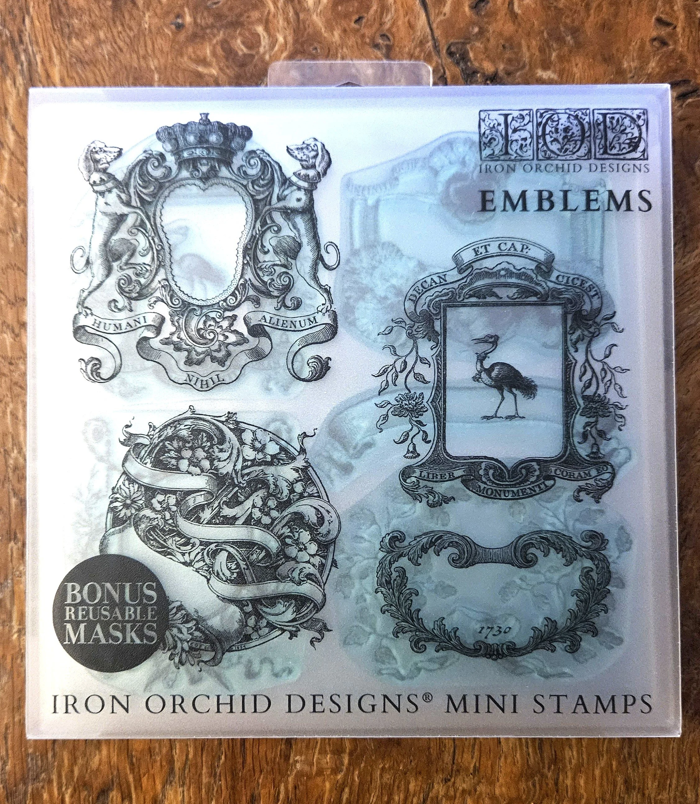 Emblems 6x6 IOD Stamp™