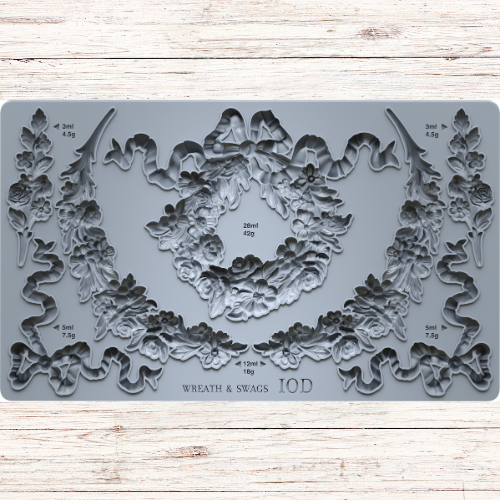 Wreath & Swags 6x10 IOD Mould™