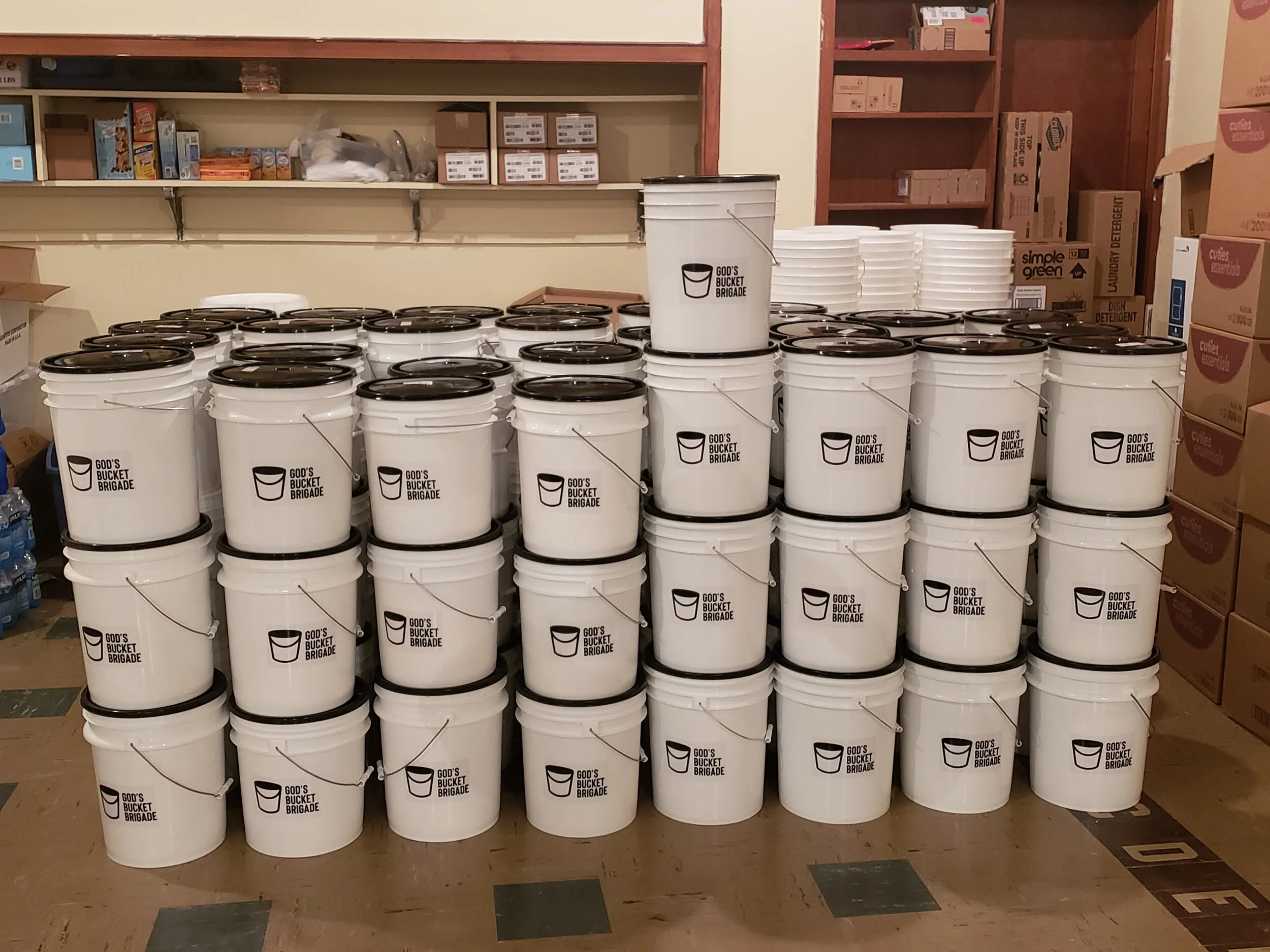 100 Buckets to Bismark, North Dakota!