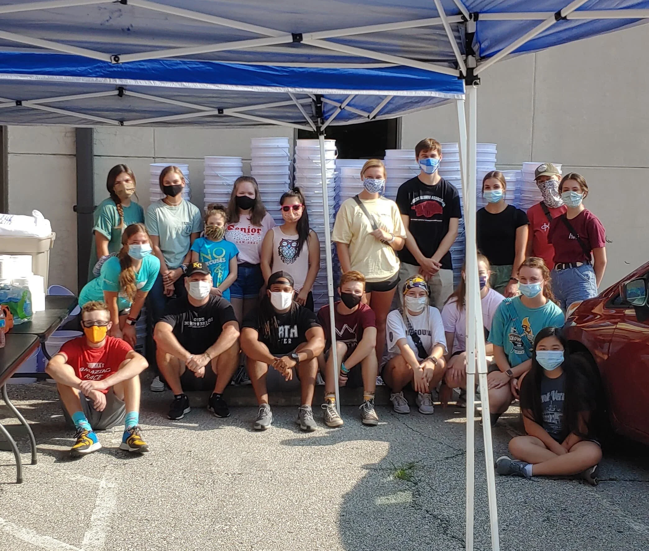 July 6, 2020  Bucket build for North Dakota