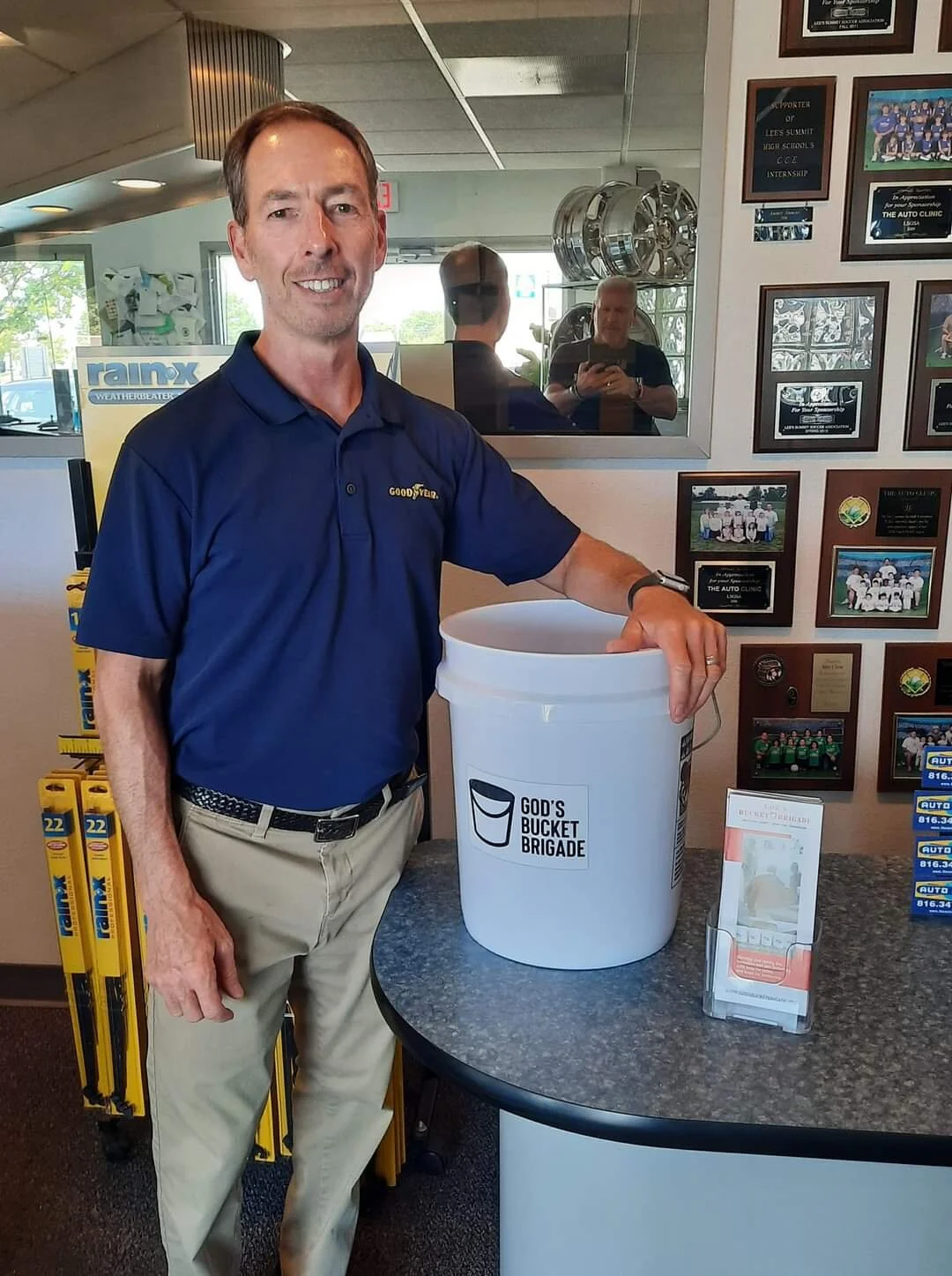 Goodyear and  The Auto Clinic support GBB