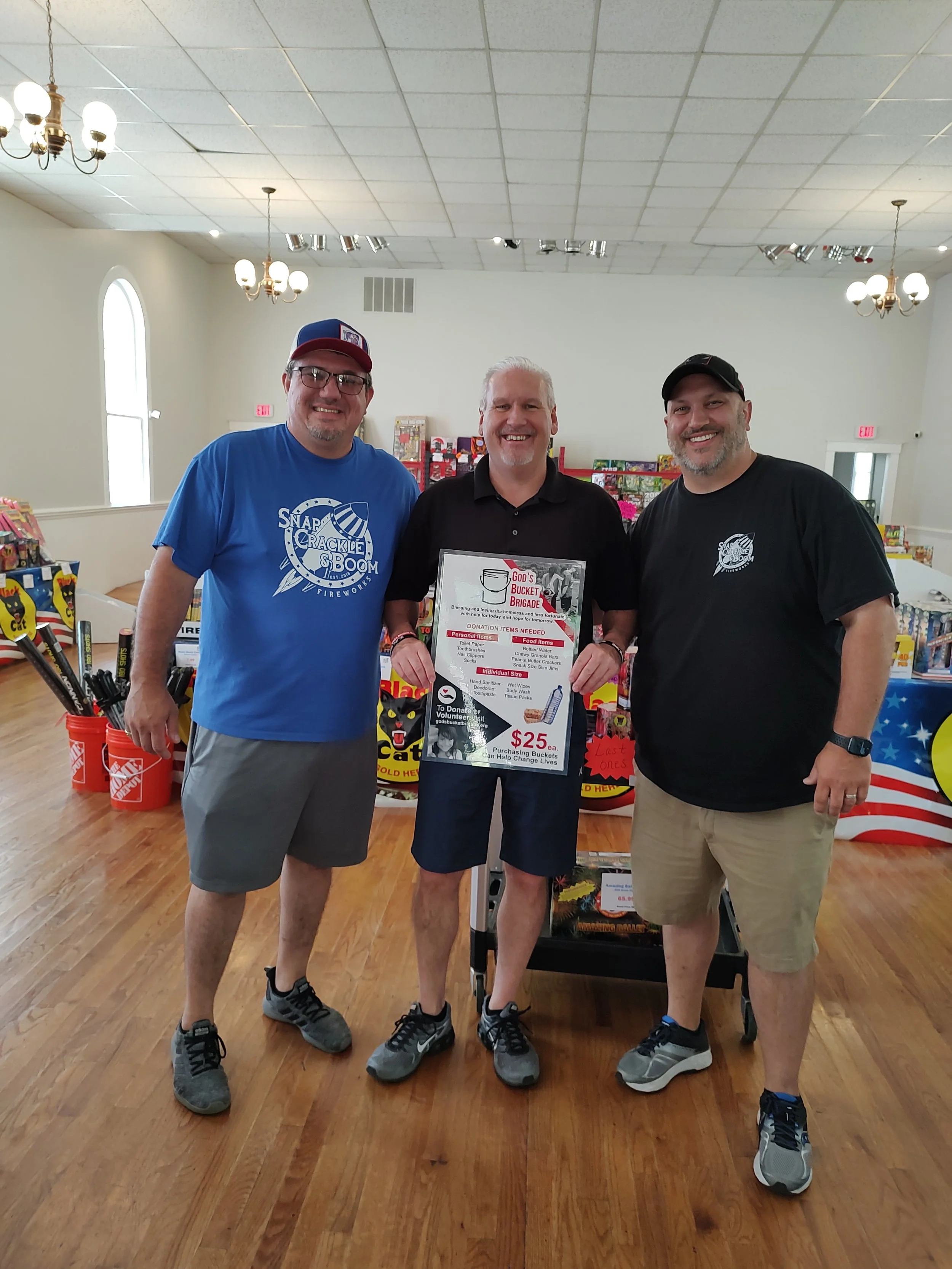 Thank you Snap, Crackle, &amp; Boom Fireworks