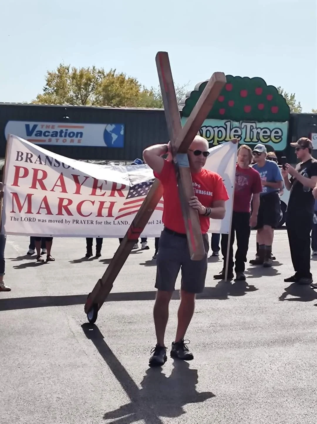 Third annual Prayer March, Branson, MO.