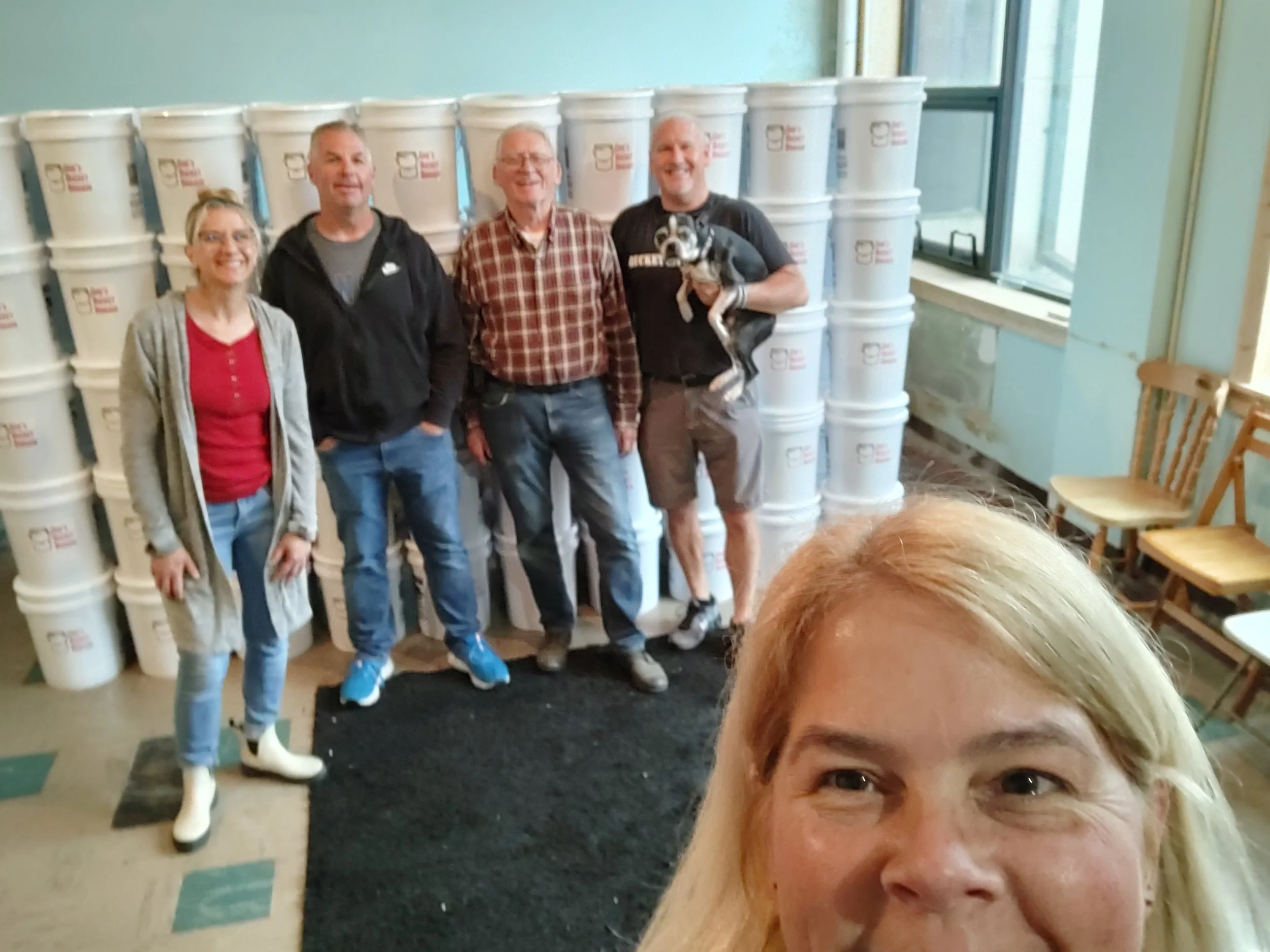 Bucket Build with friends