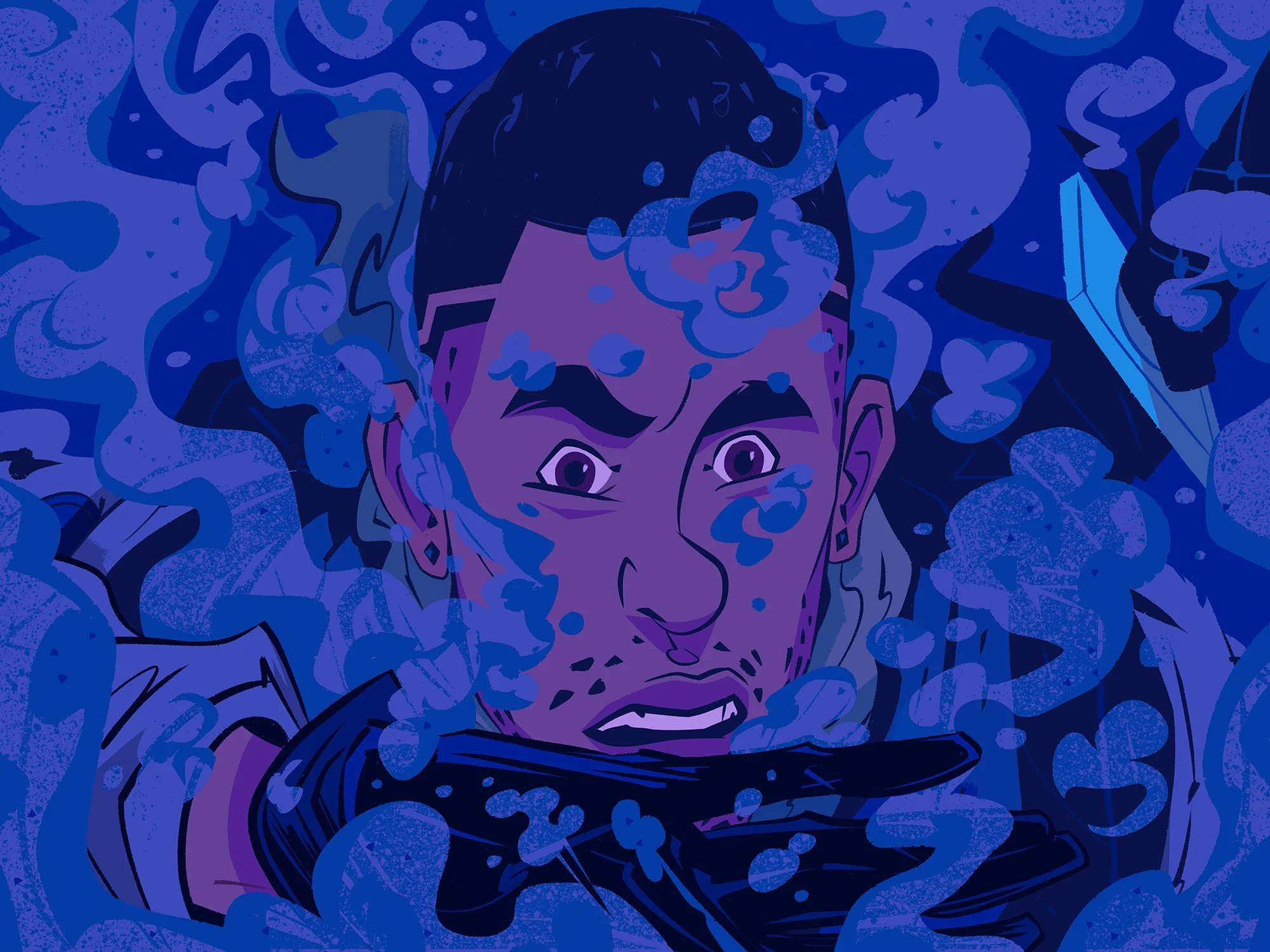 A dusty image from Doom Cannon