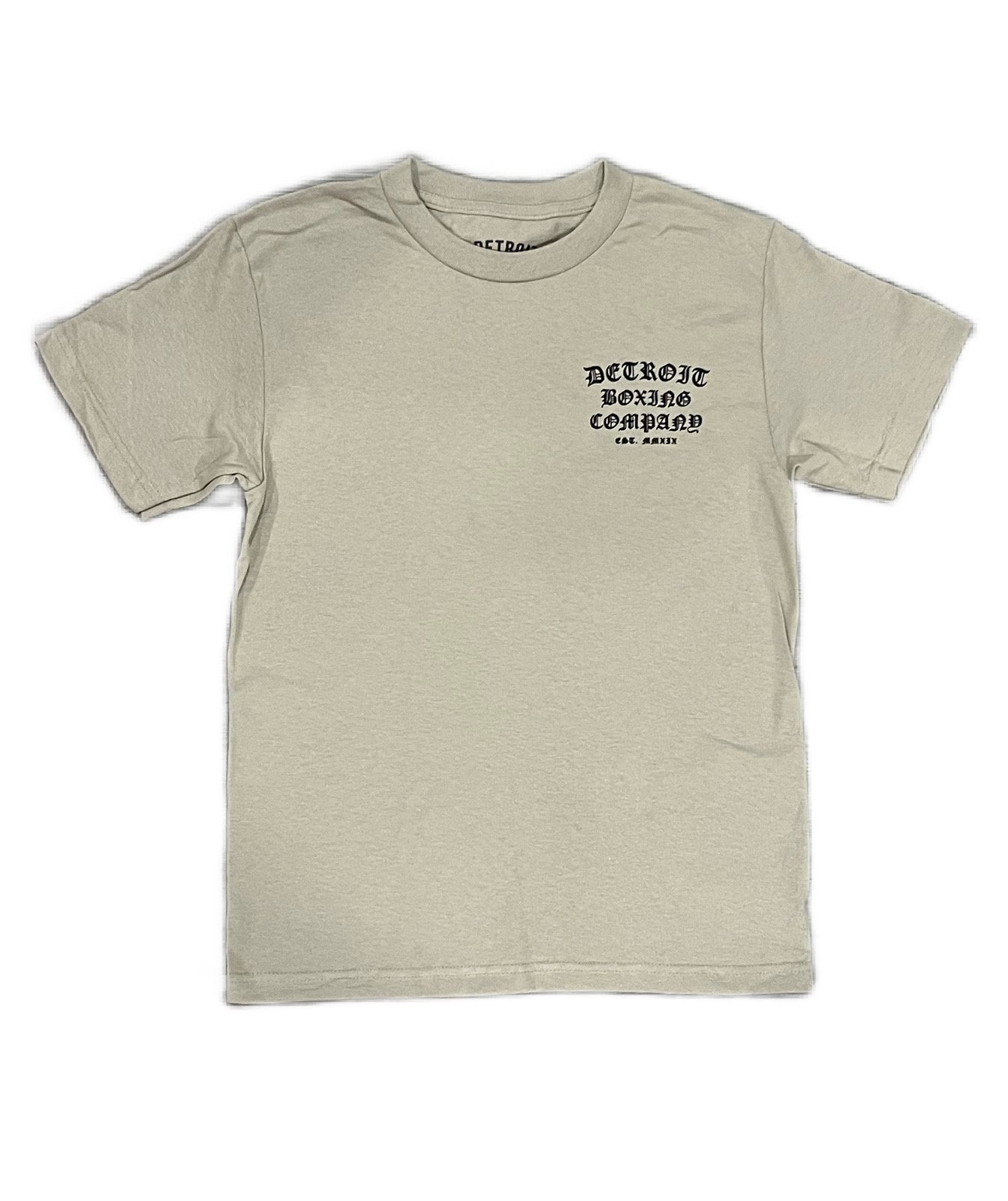 SAND- OLD ENGLISH POCKET TEE