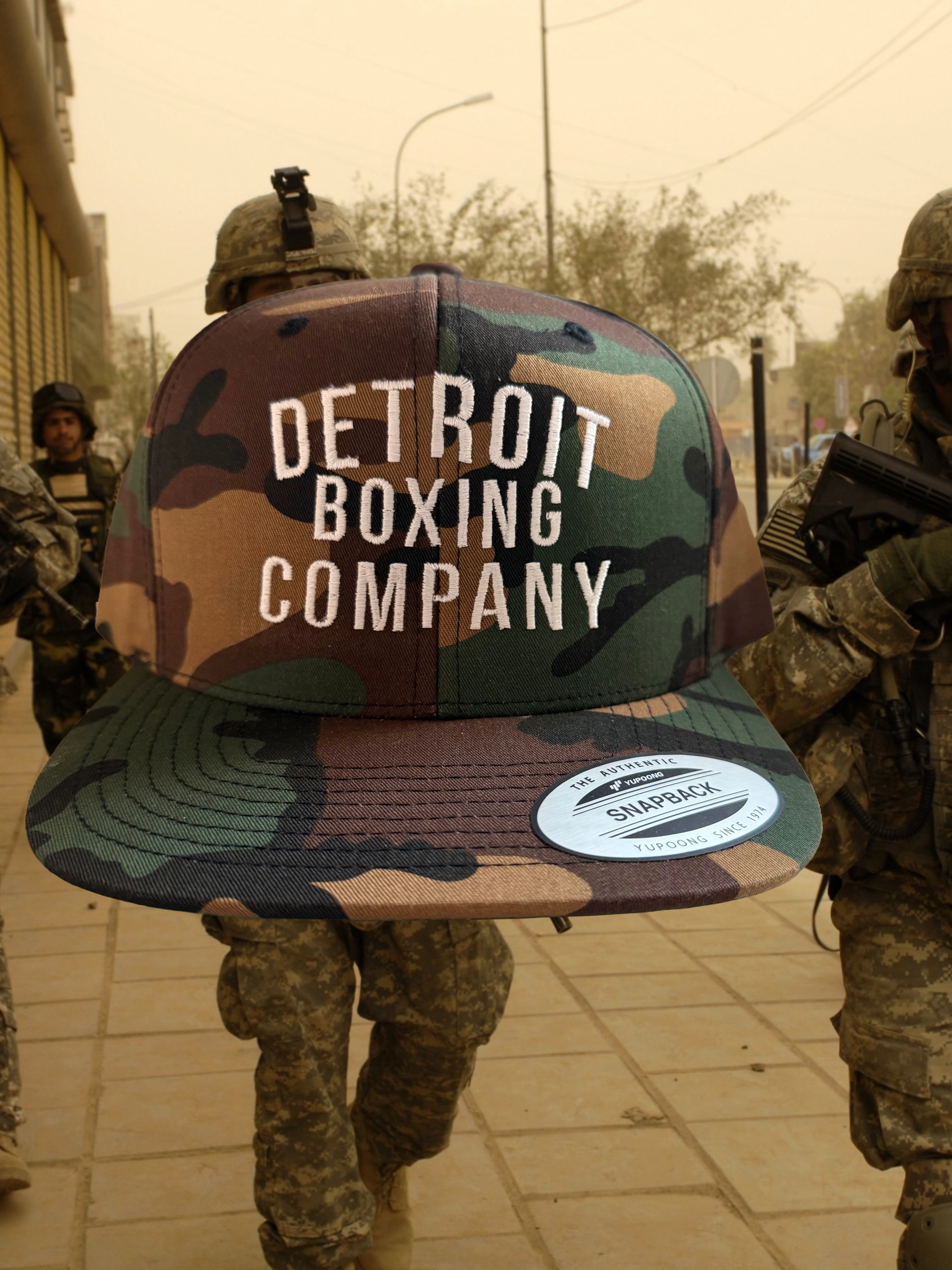 Camo snapback